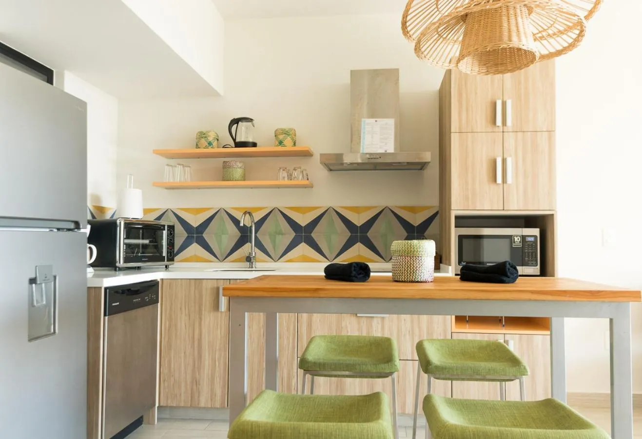 Kitchen or kitchenette in Opal Suites Apartments