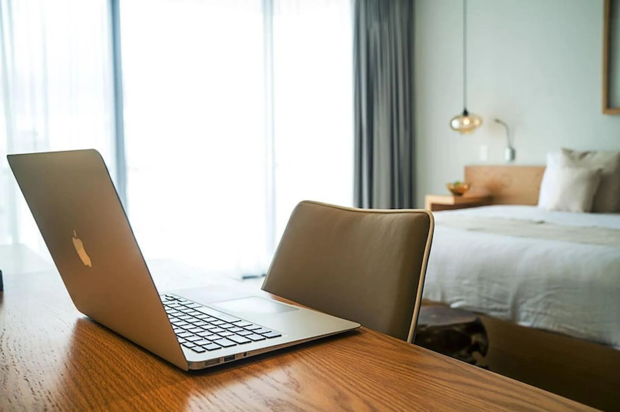 Bed in Opal Suites Apartments