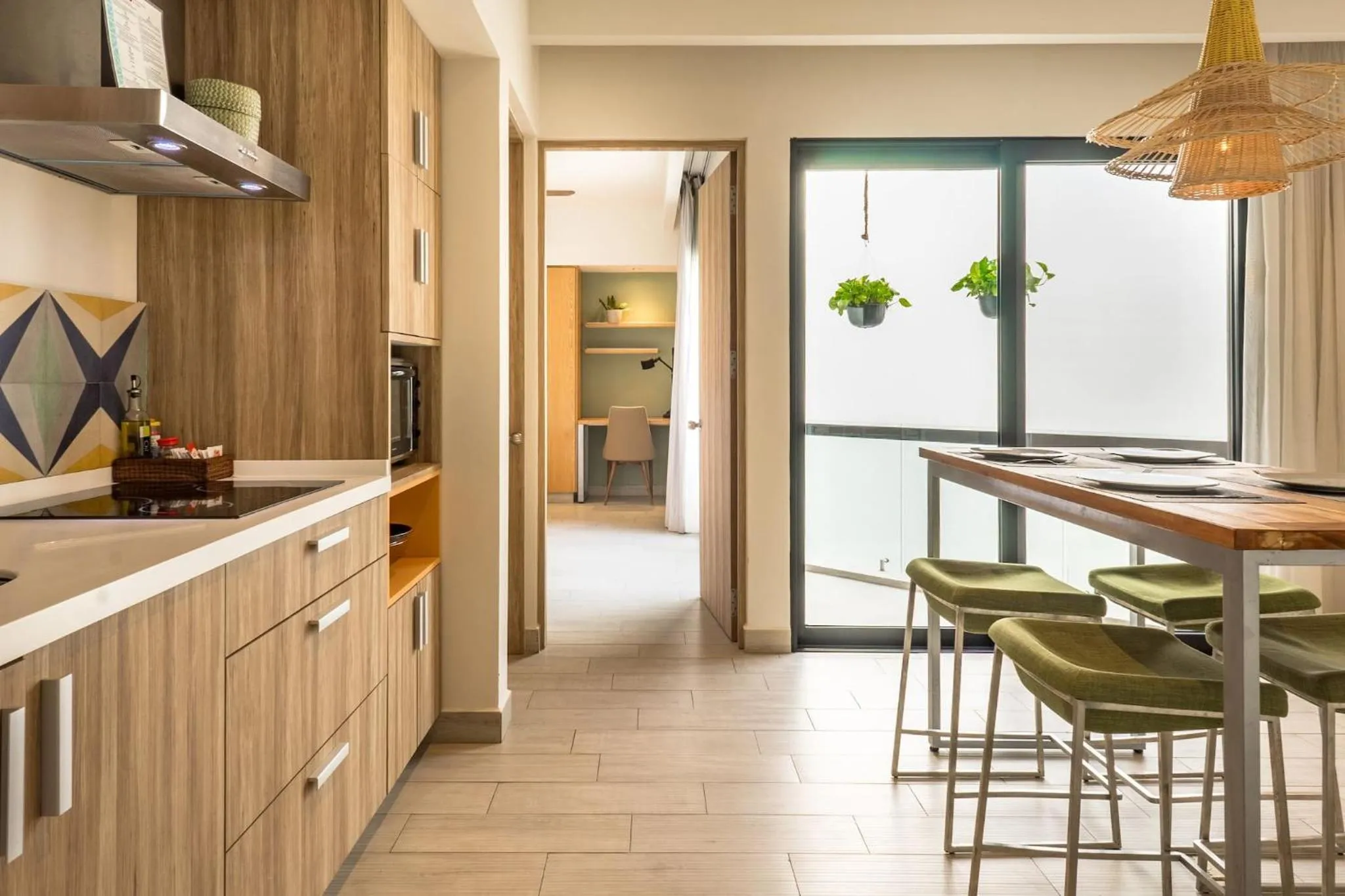 Kitchen or kitchenette in Opal Suites Apartments