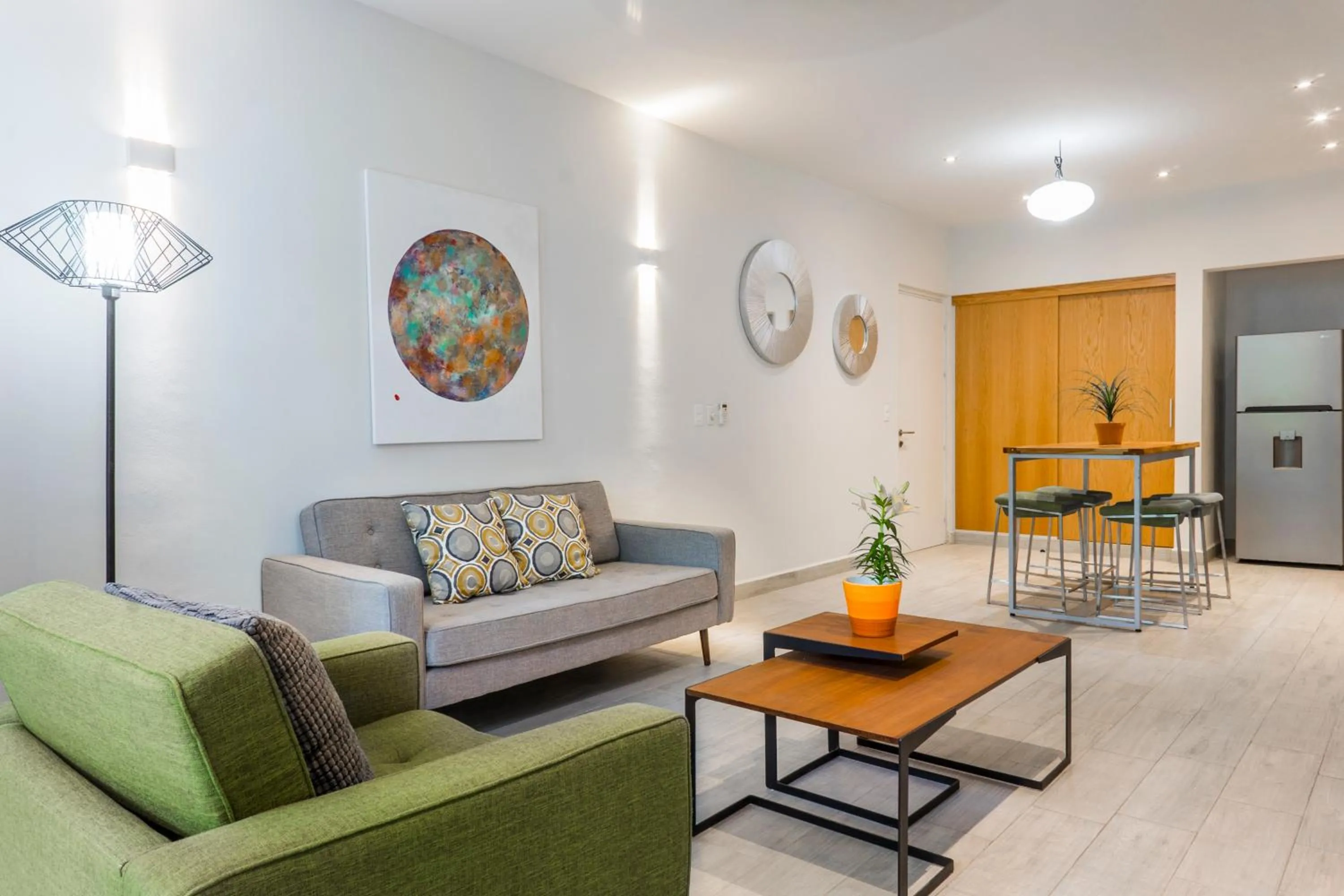 Living room in Opal Suites Apartments