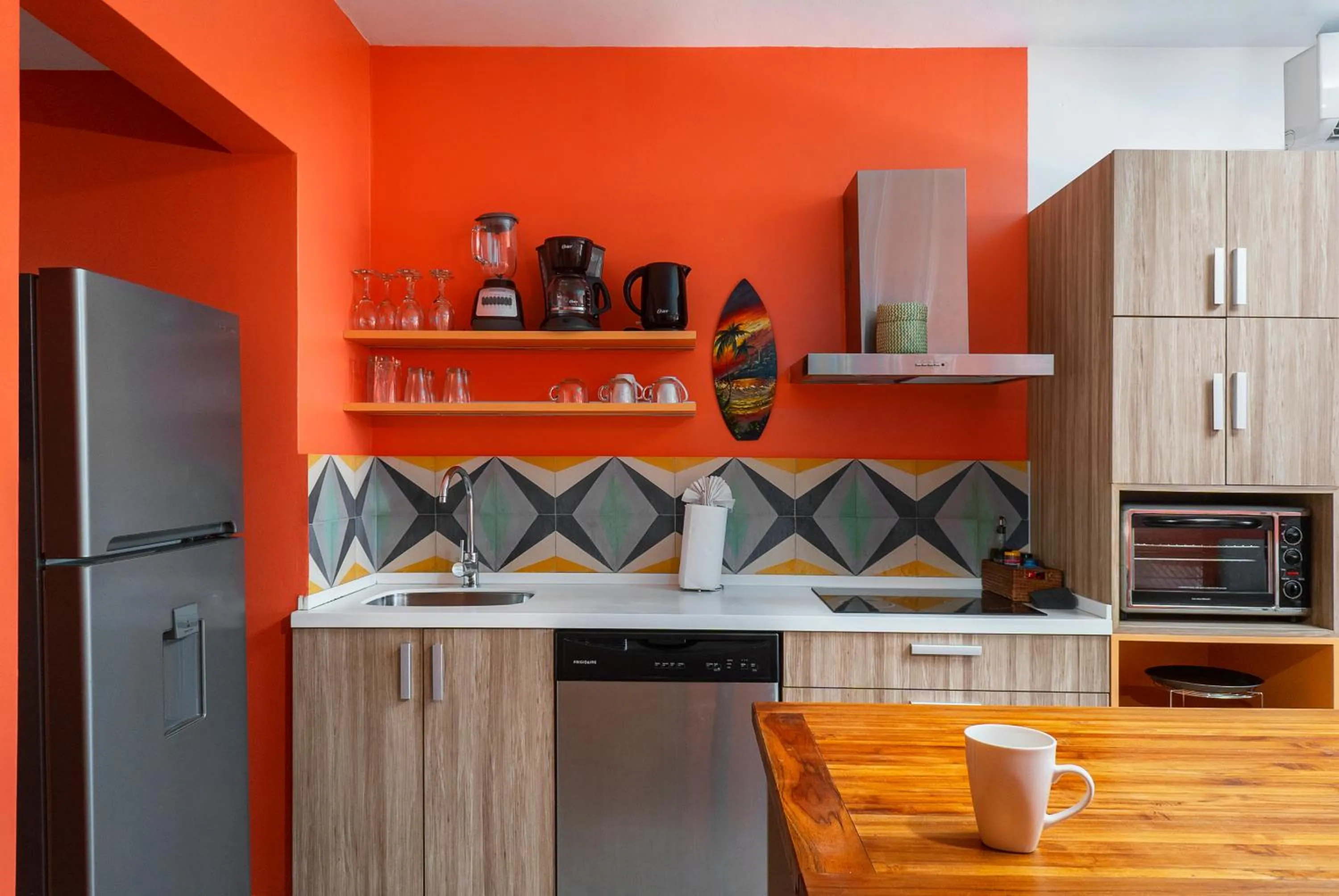 kitchen in Opal Suites Apartments