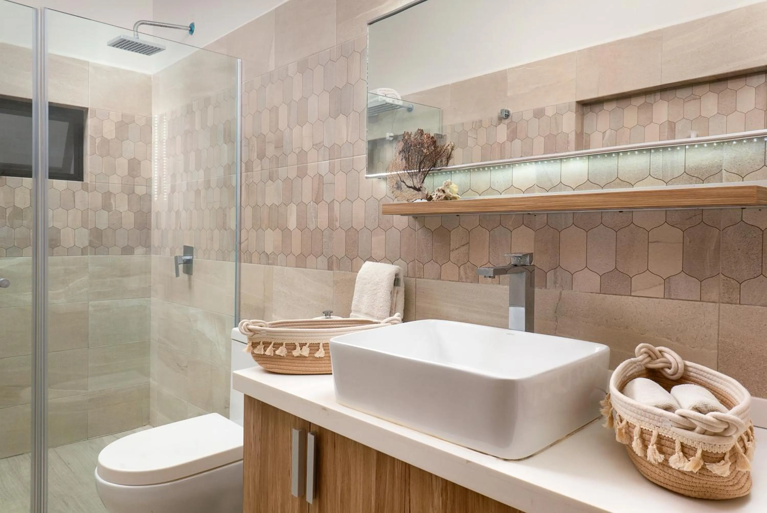 Bathroom in Opal Suites Apartments