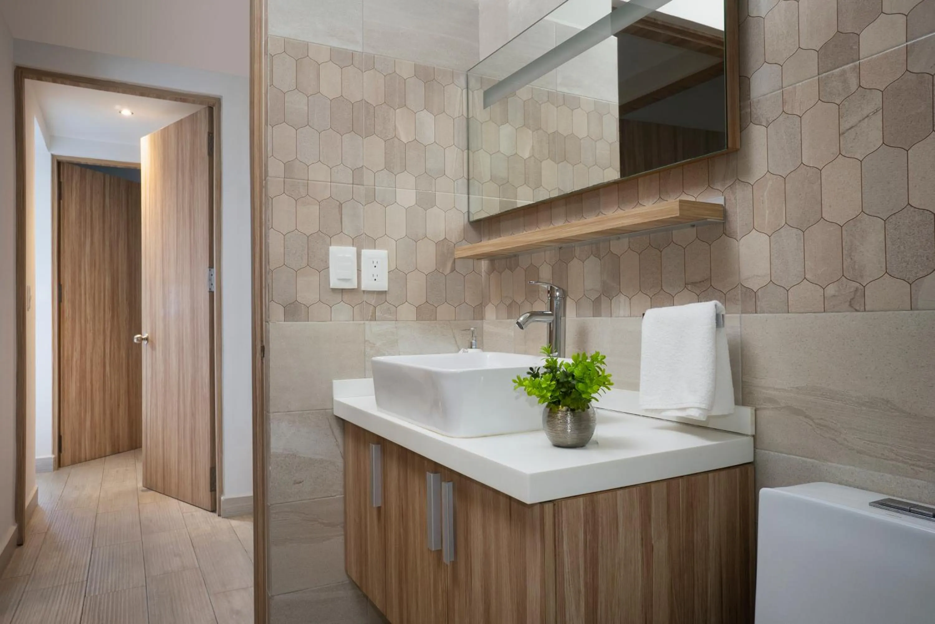 Bathroom in Opal Suites Apartments
