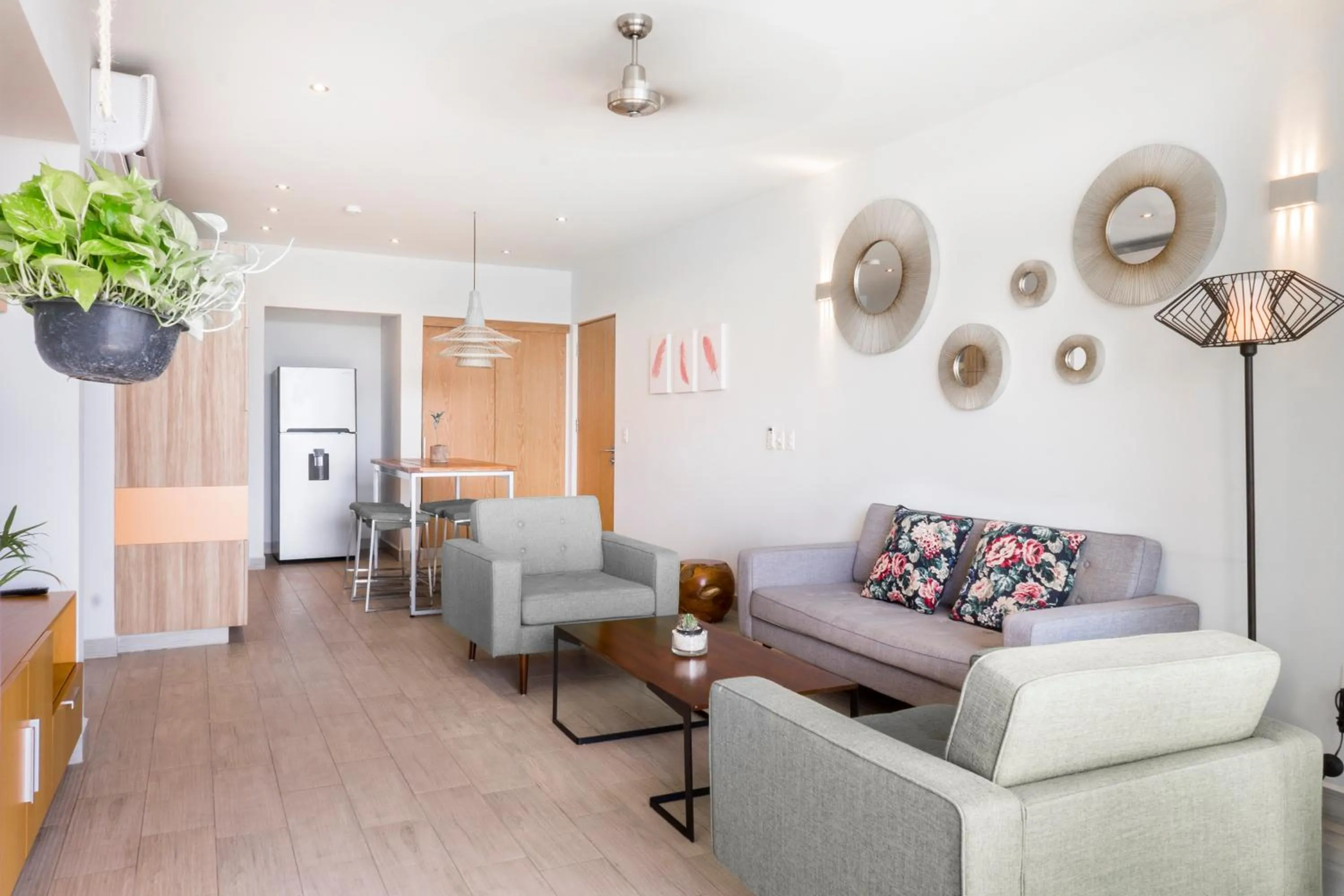 Living room in Opal Suites Apartments