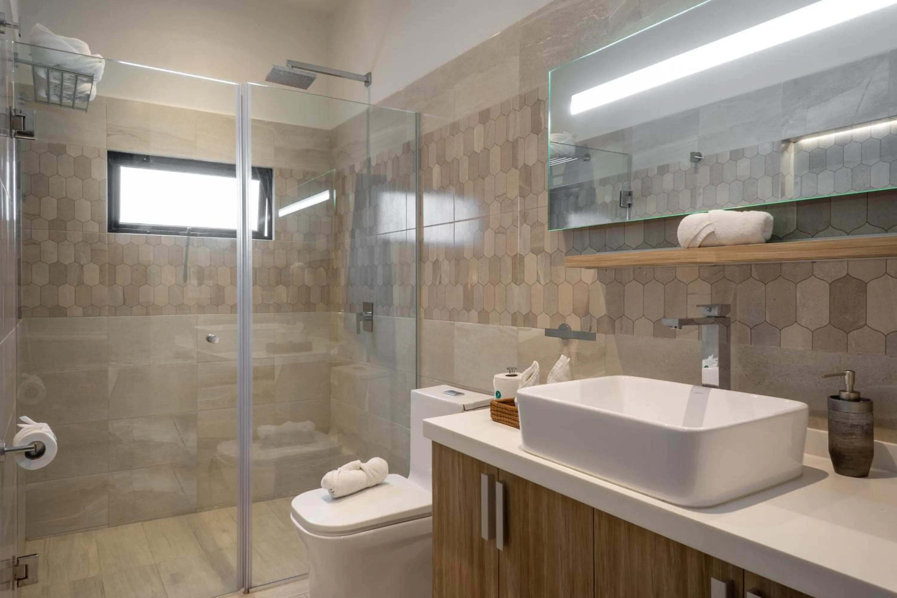 Bathroom in Opal Suites Apartments