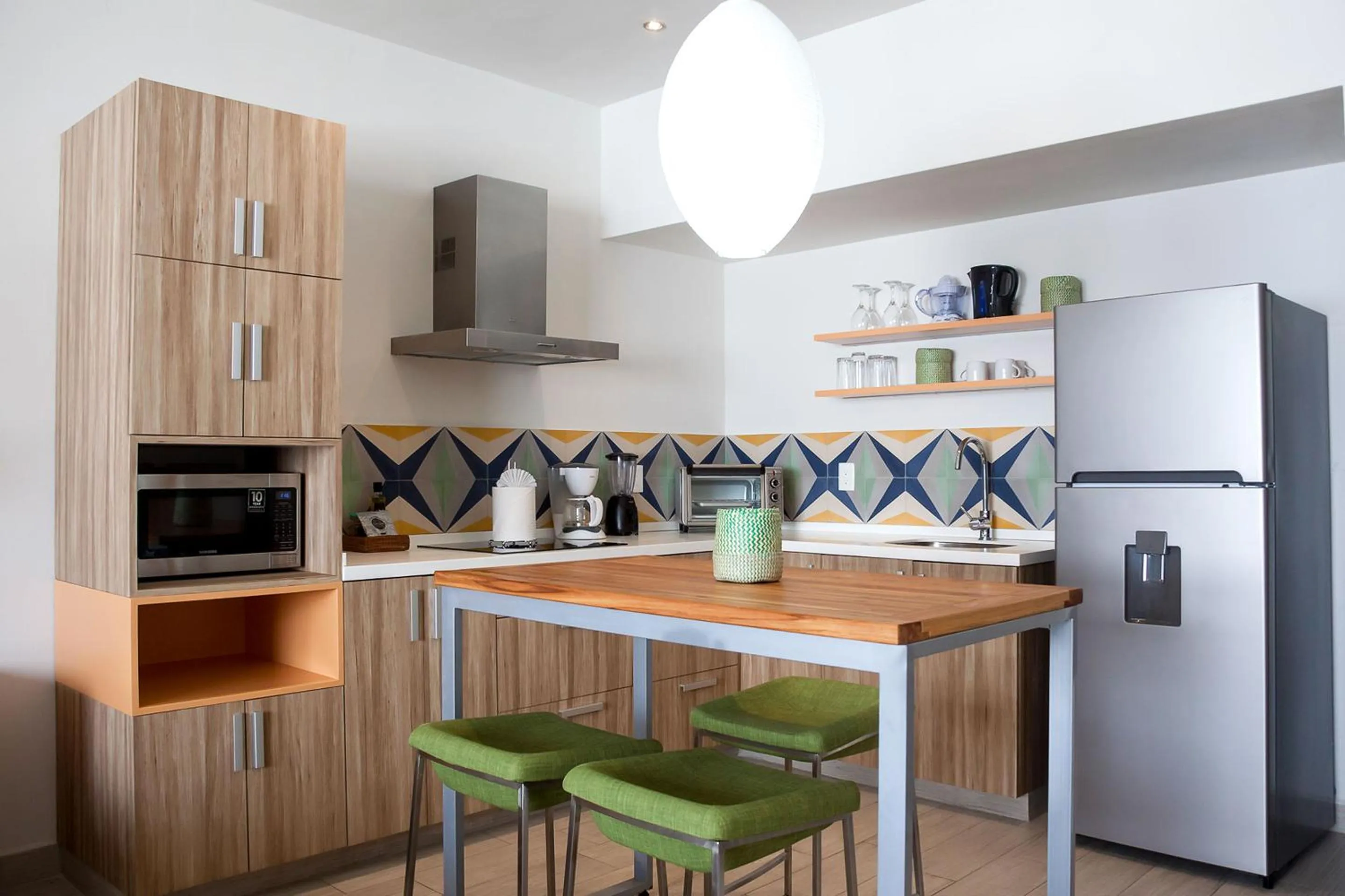 Kitchen or kitchenette in Opal Suites Apartments