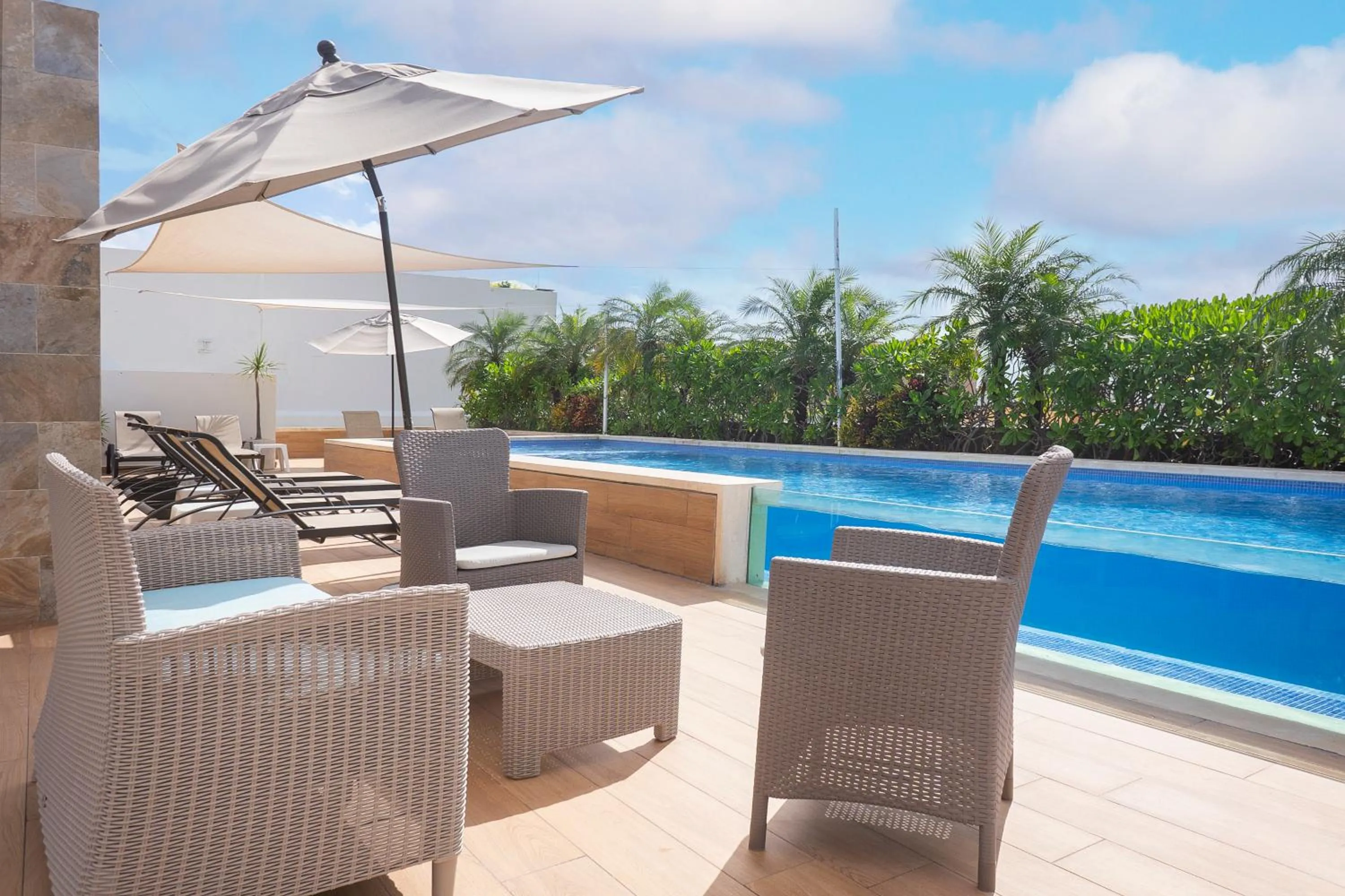 Property building in Opal Suites Apartments