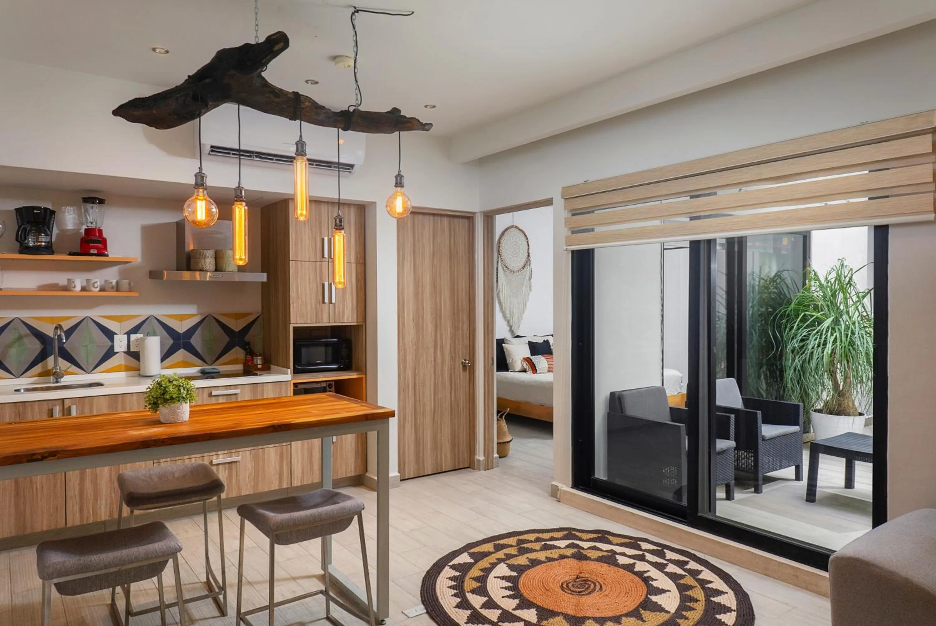 Living room in Opal Suites Apartments