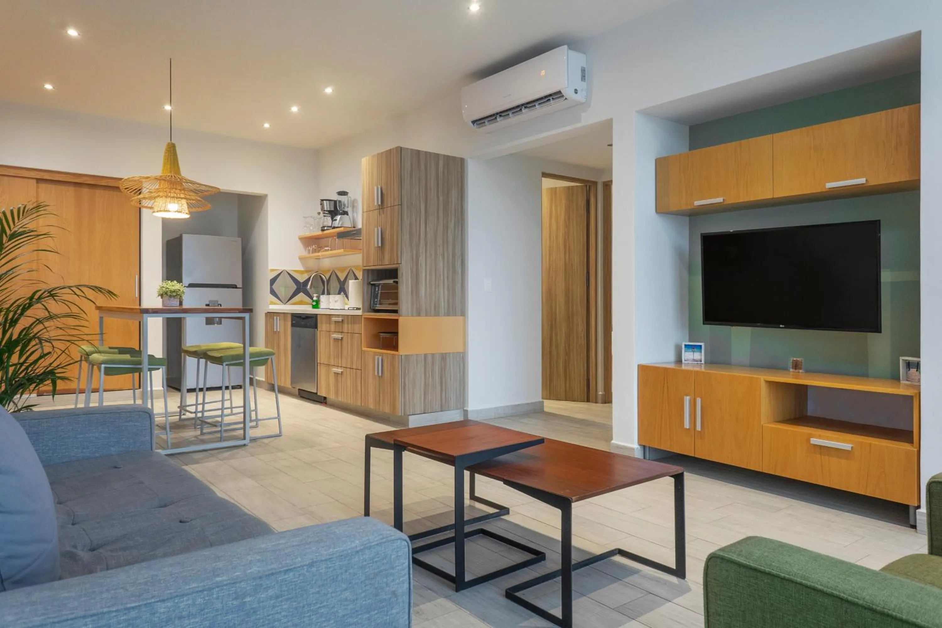 Living room in Opal Suites Apartments