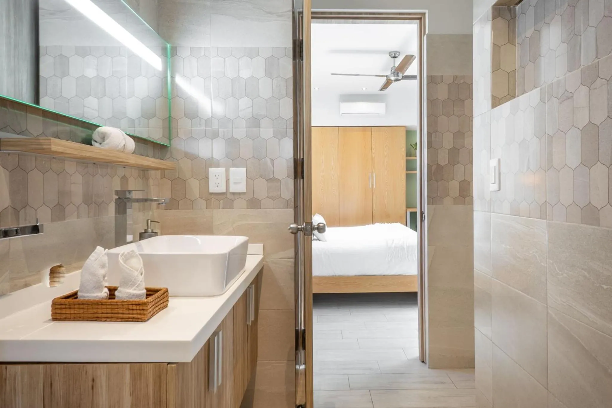 Bathroom in Opal Suites Apartments