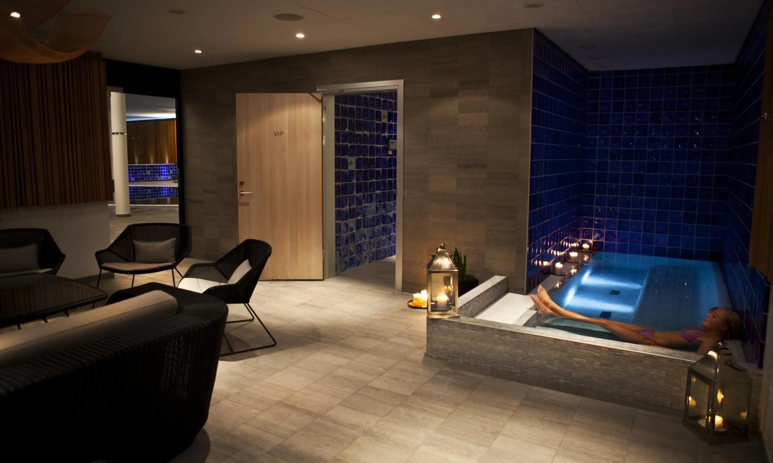 Guests in Kosta Boda Art Hotel