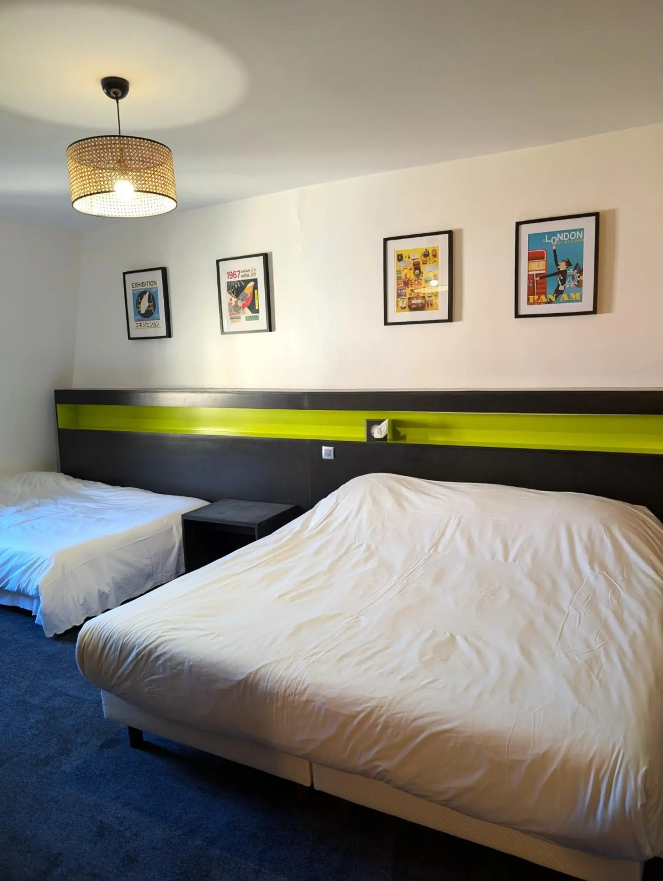 Bedroom, Bed in Hôtel d'Angleterre Bedroom, Bed in Hôtel d'Angleterre