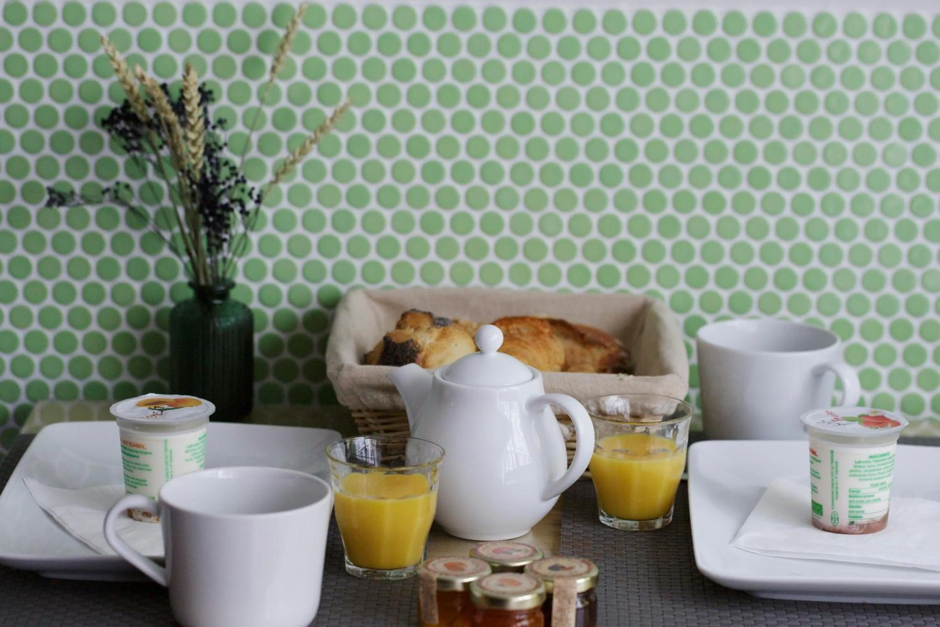 Breakfast in Hôtel d'Angleterre