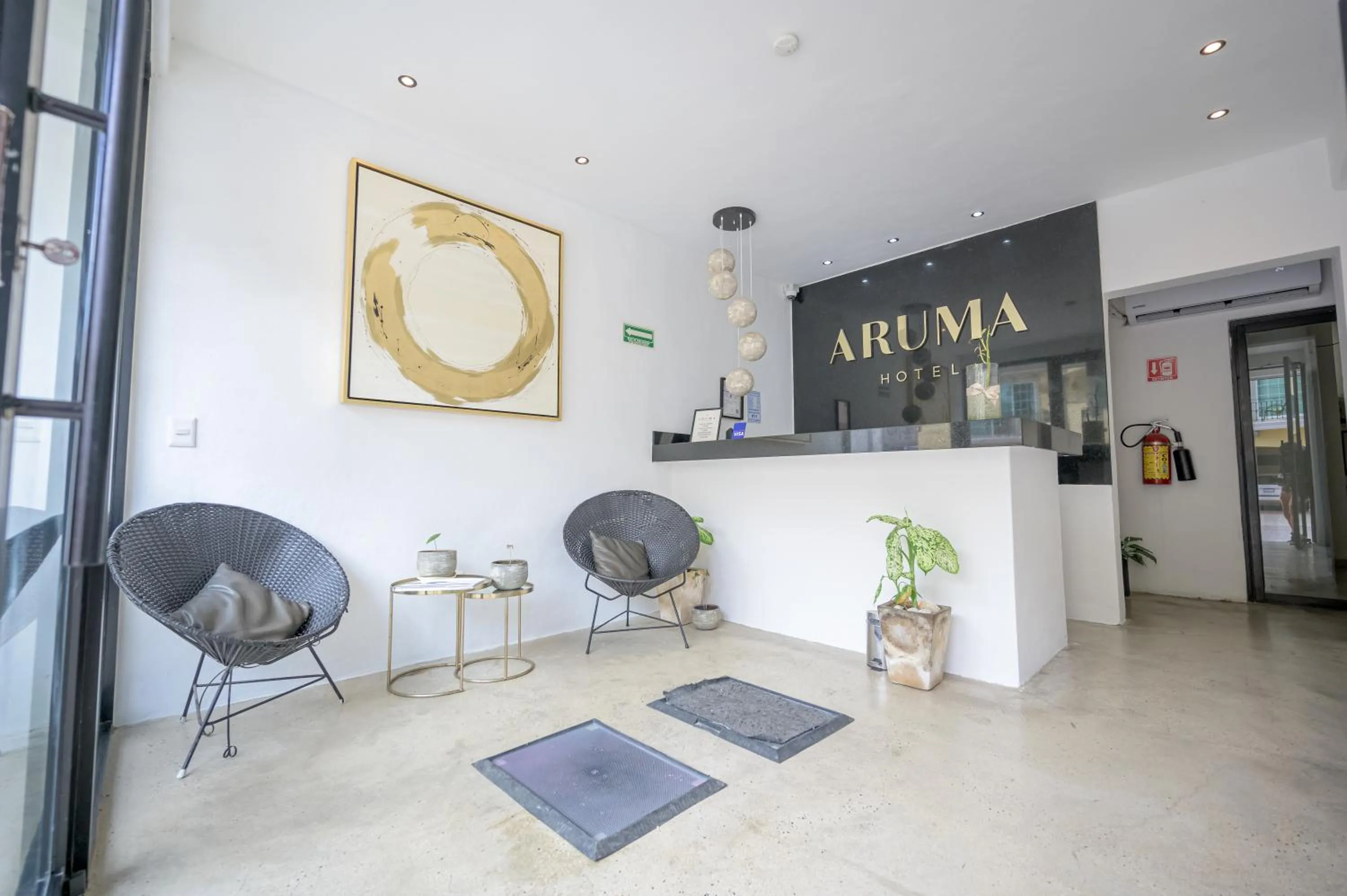 Lobby or reception in Aruma Suites