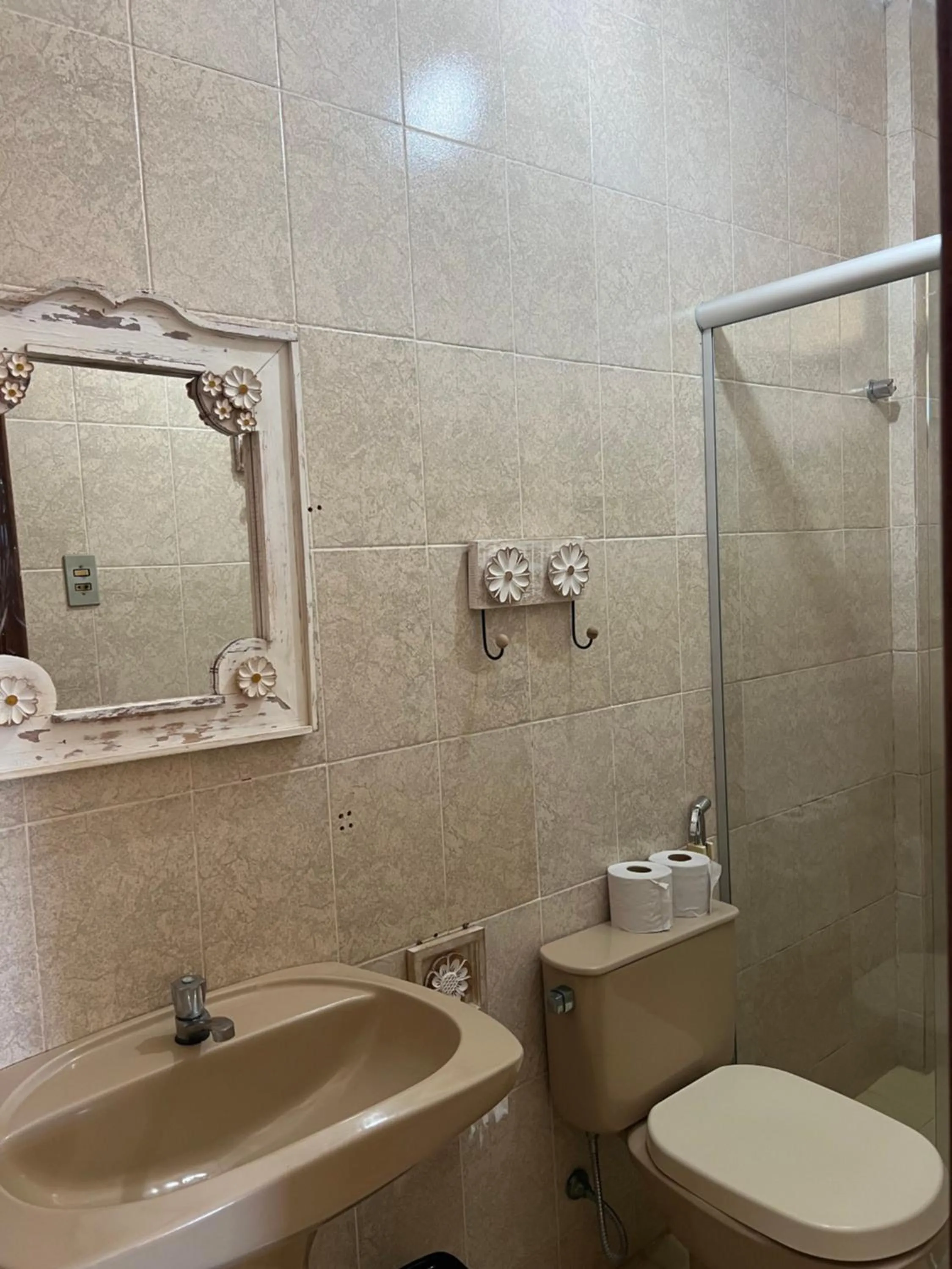 Bathroom in Pousada Por do Sol