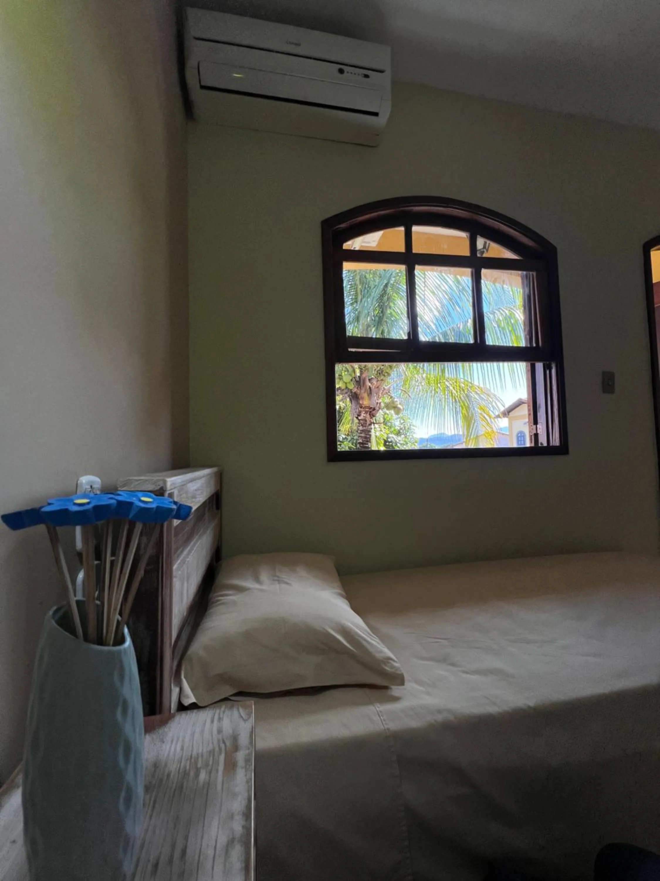 Bed in Pousada Por do Sol