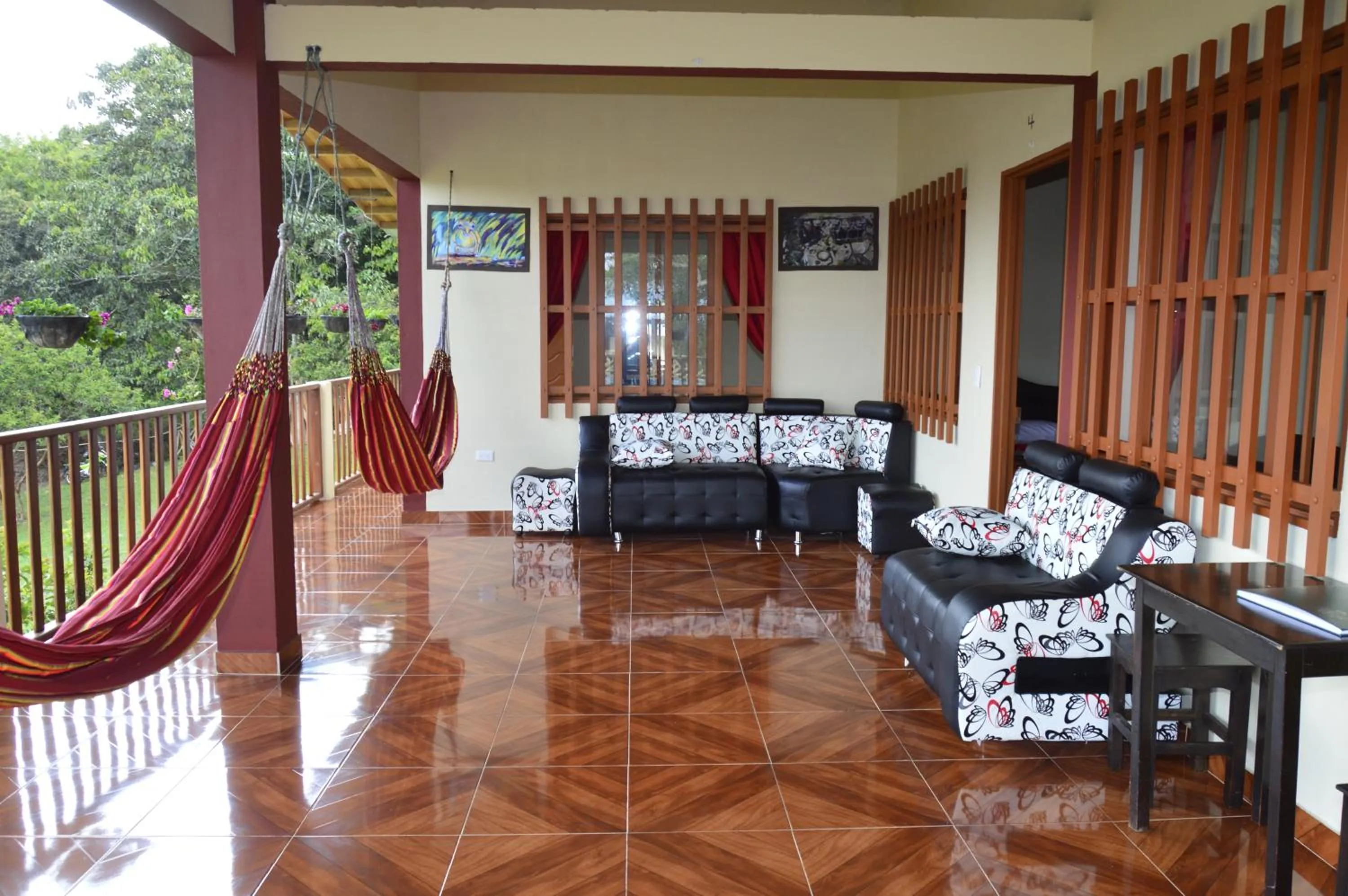 Living room in Hospedaje y Camping Buena Vista