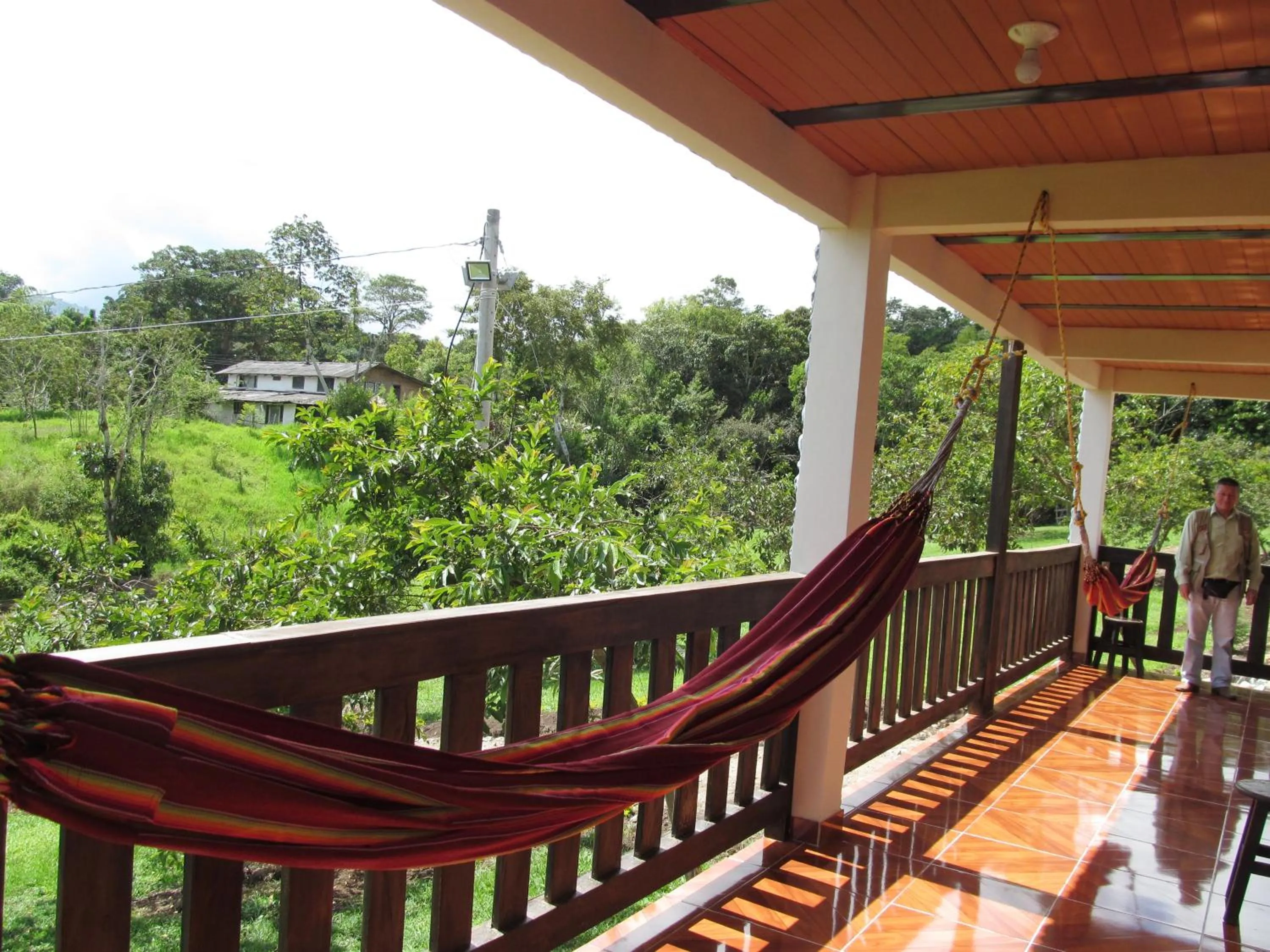 Balcony/Terrace in Hospedaje y Camping Buena Vista