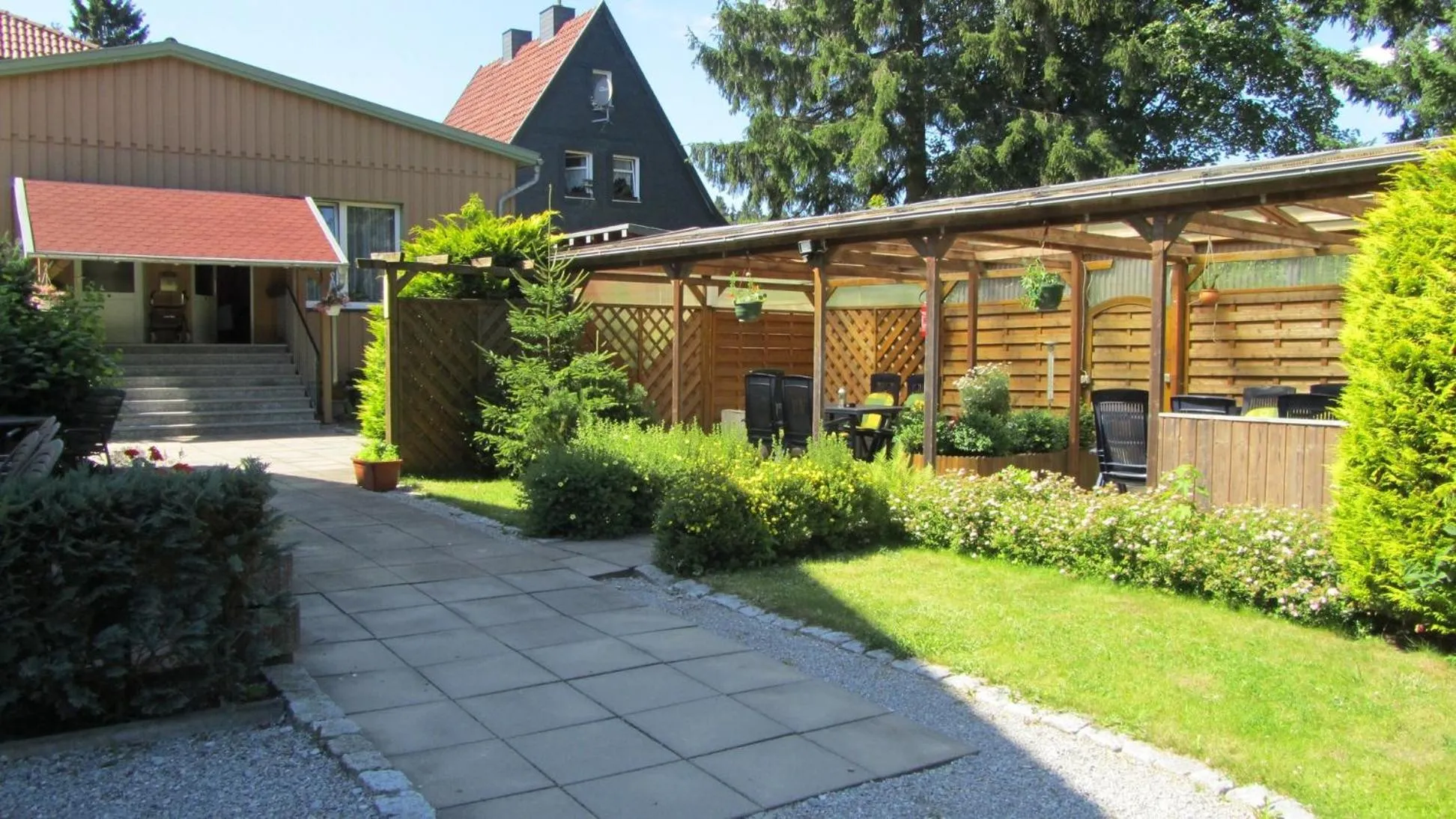 Facade/entrance in Blechleppel - Die Pension im Harz