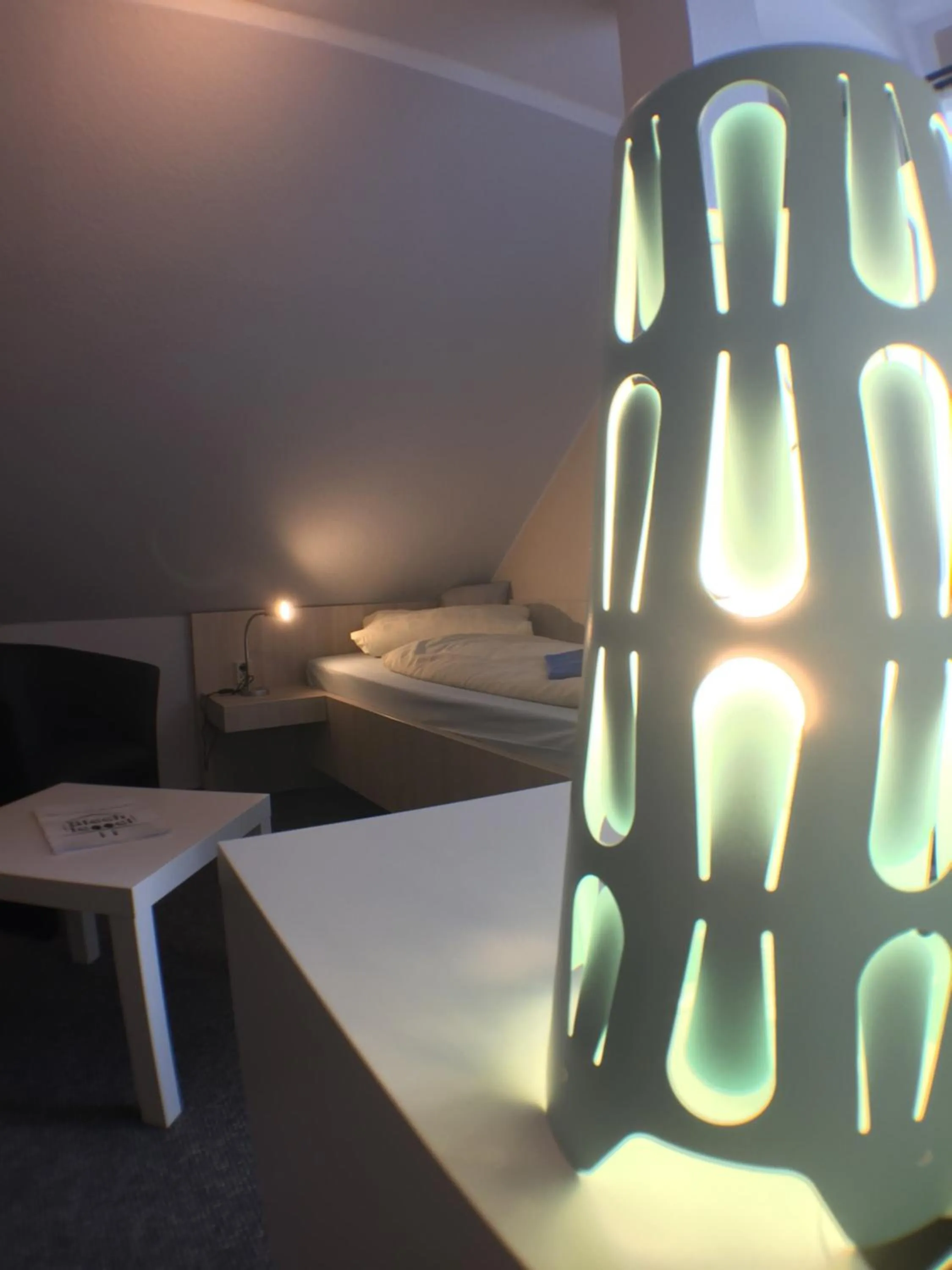 Decorative detail, Bed in Blechleppel - Die Pension im Harz