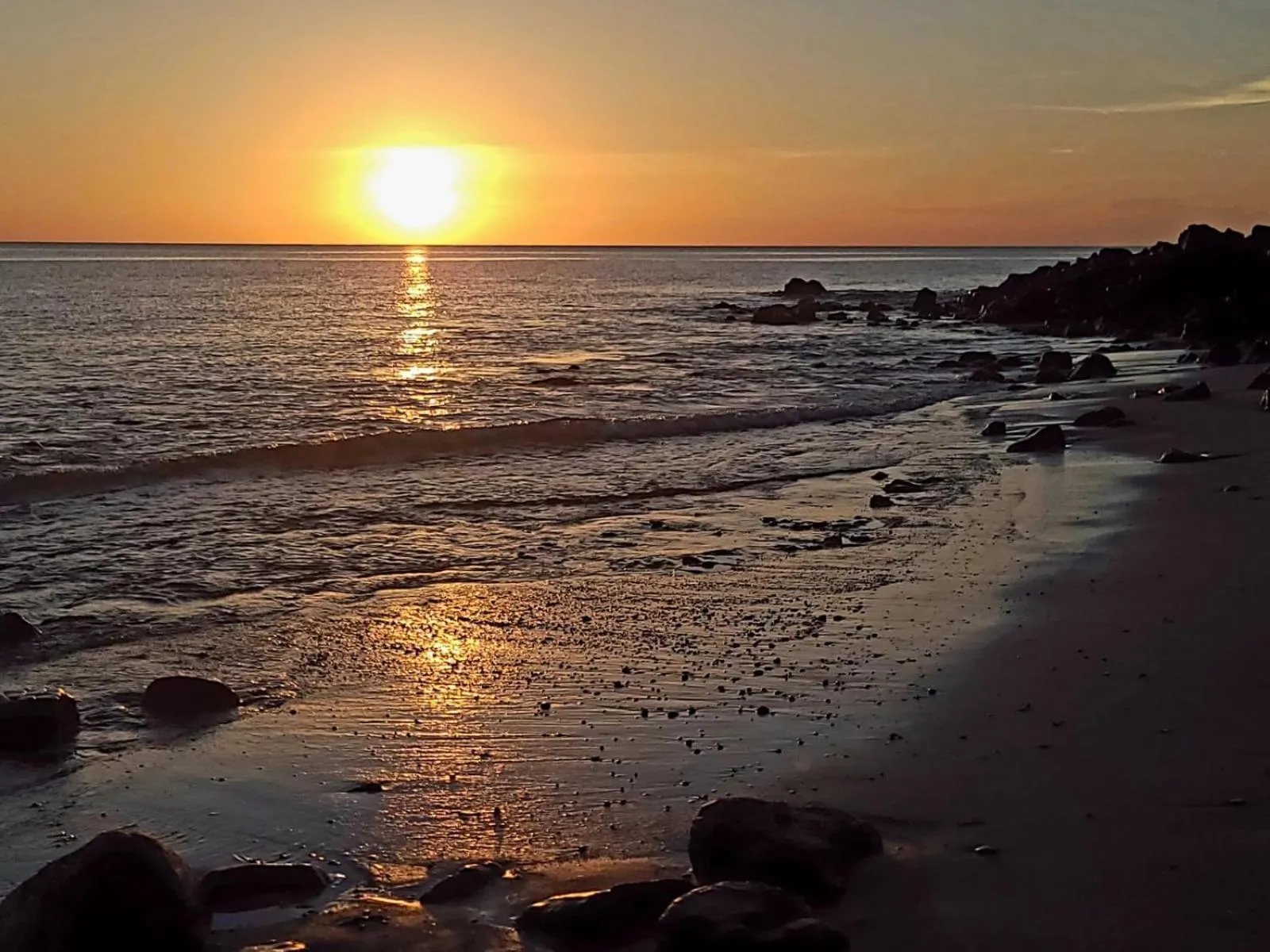 Beach in B&B EL Litoral