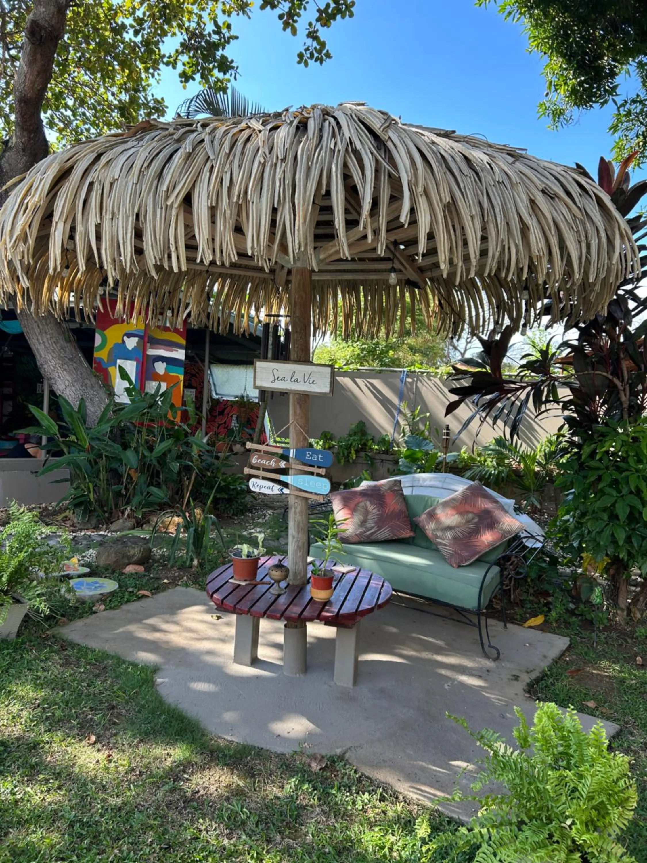 Garden in B&B EL Litoral
