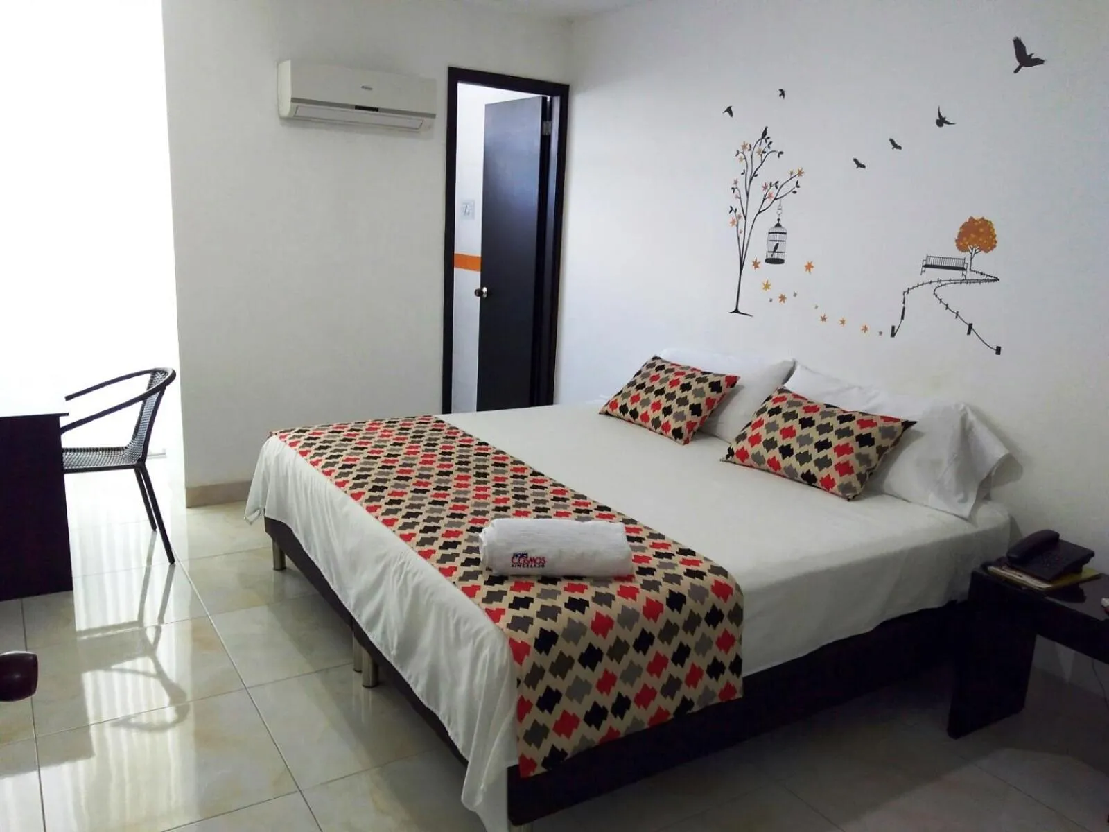 Photo of the whole room, Bed in Hotel Cosmos Sincelejo