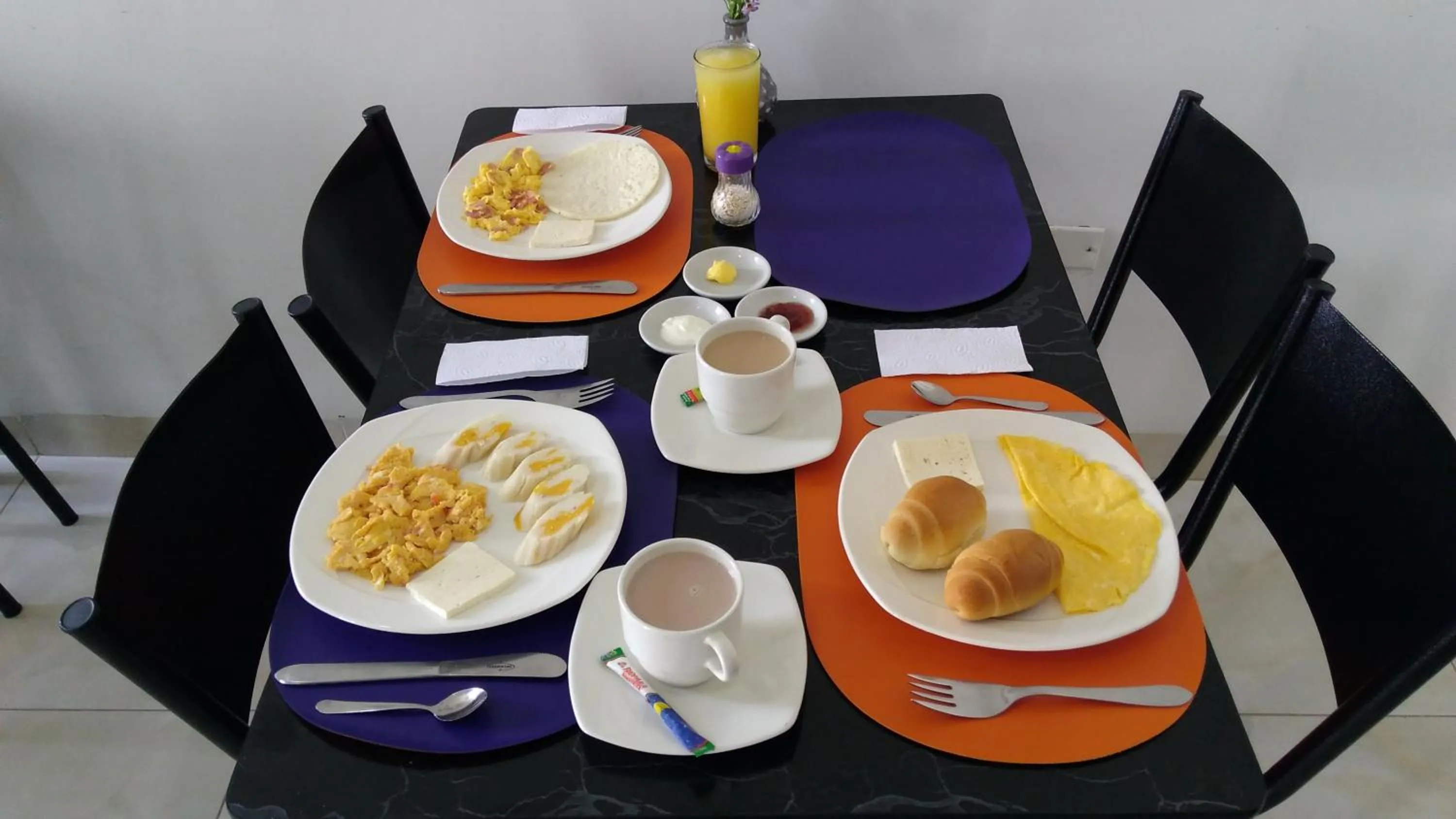 Breakfast in Hotel Cosmos Sincelejo