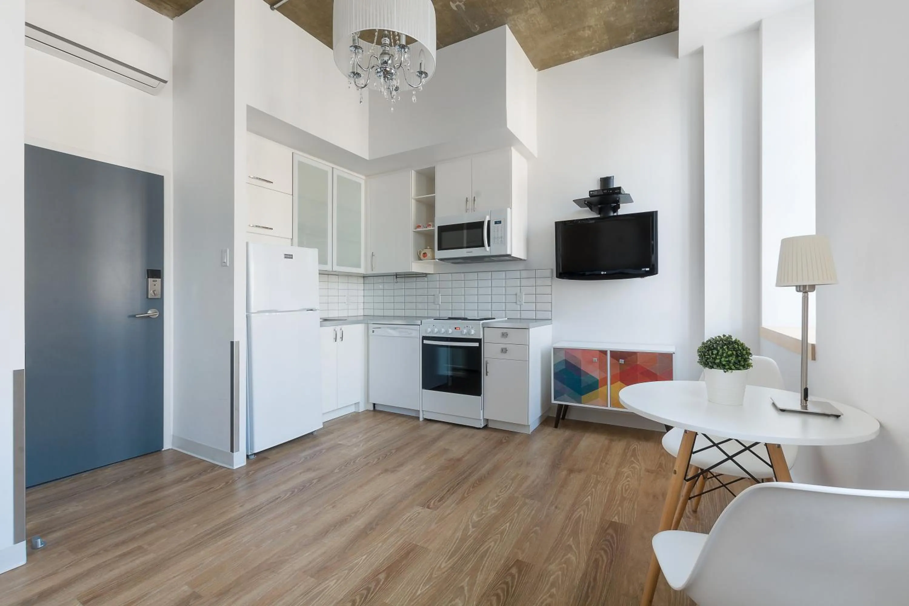 Kitchen or kitchenette in Les Lofts de Buade - Par Les Lofts Vieux-Québec