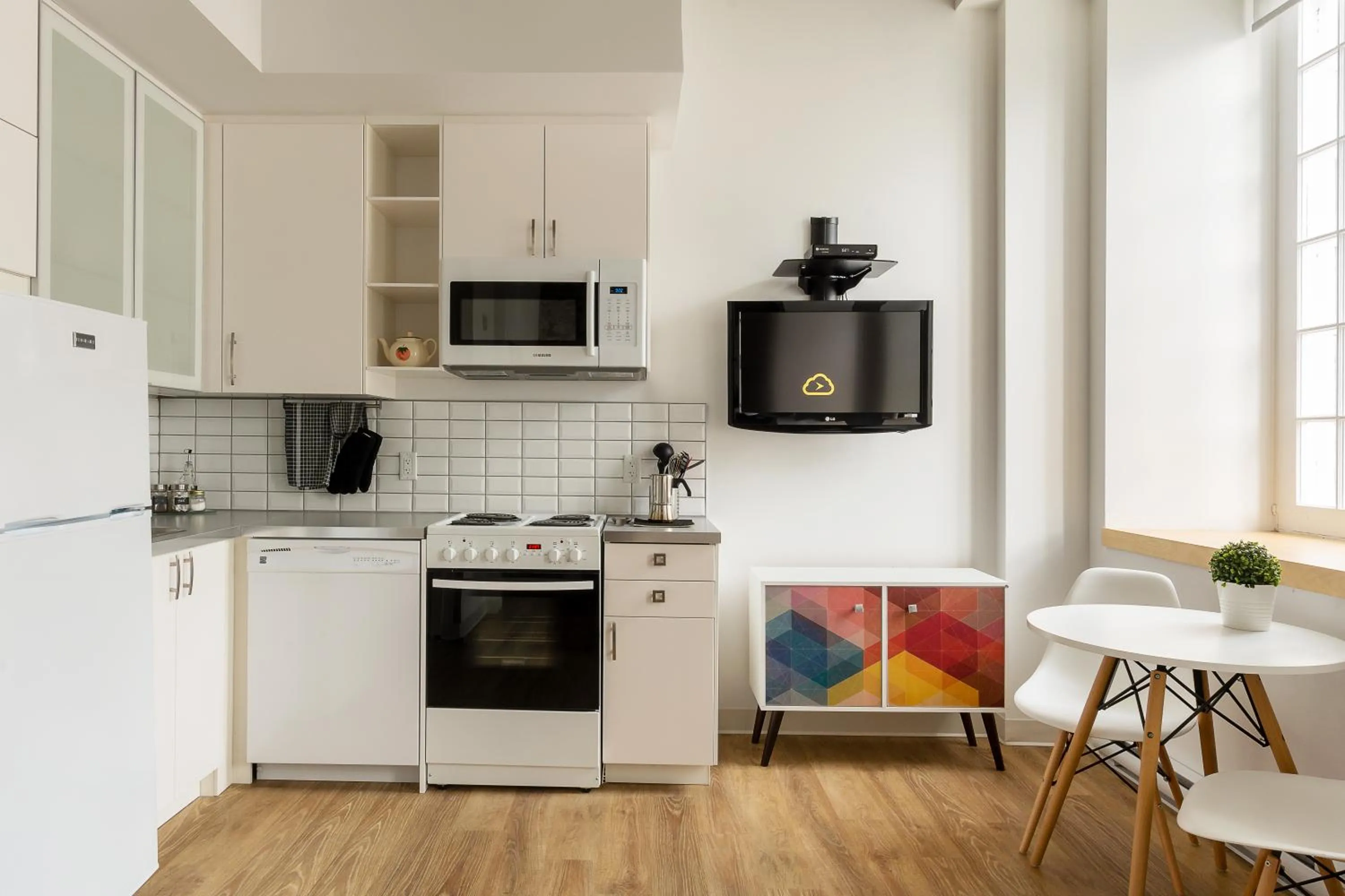 Kitchen or kitchenette in Les Lofts de Buade - Par Les Lofts Vieux-Québec
