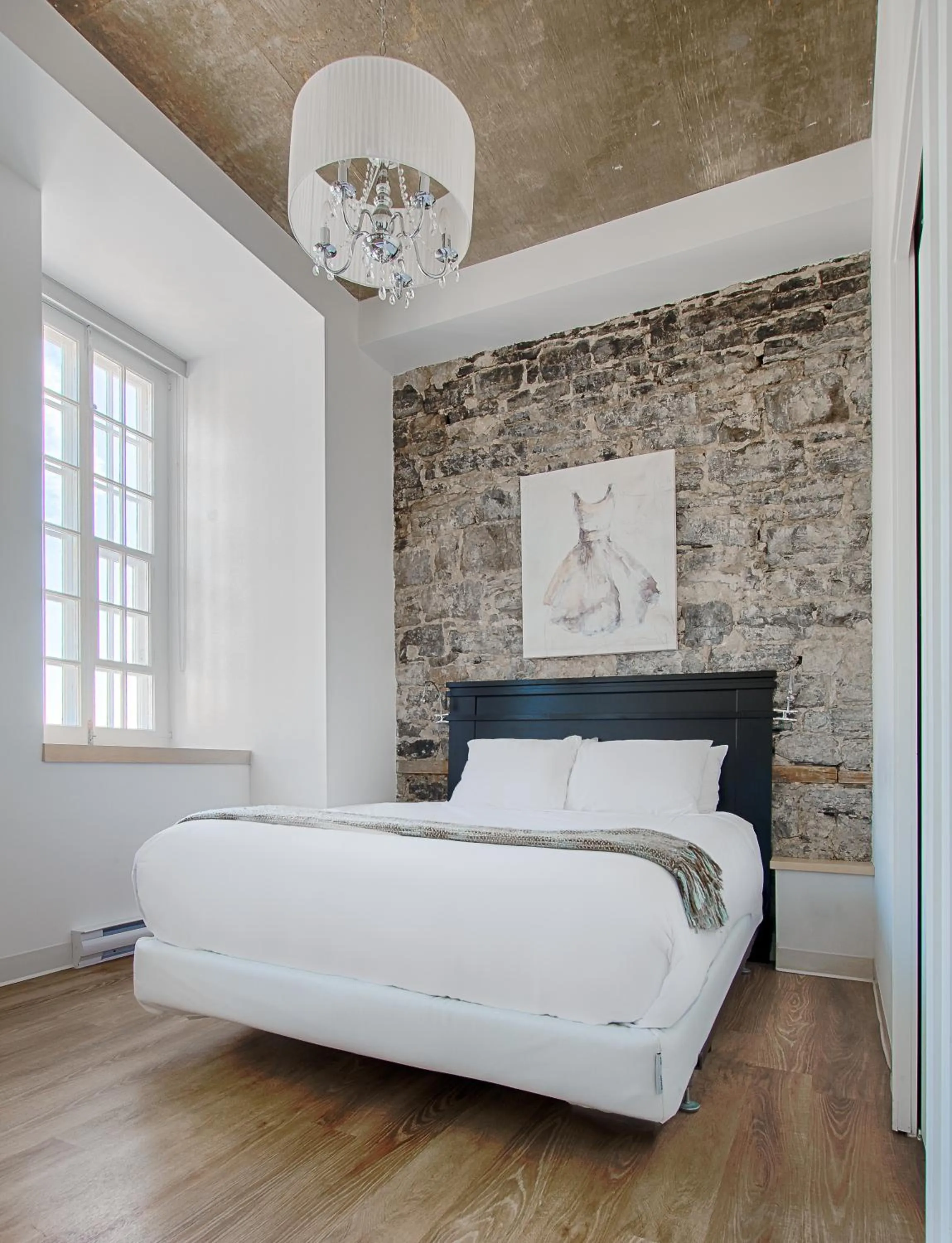 Bed in Les Lofts de Buade - Par Les Lofts Vieux-Québec