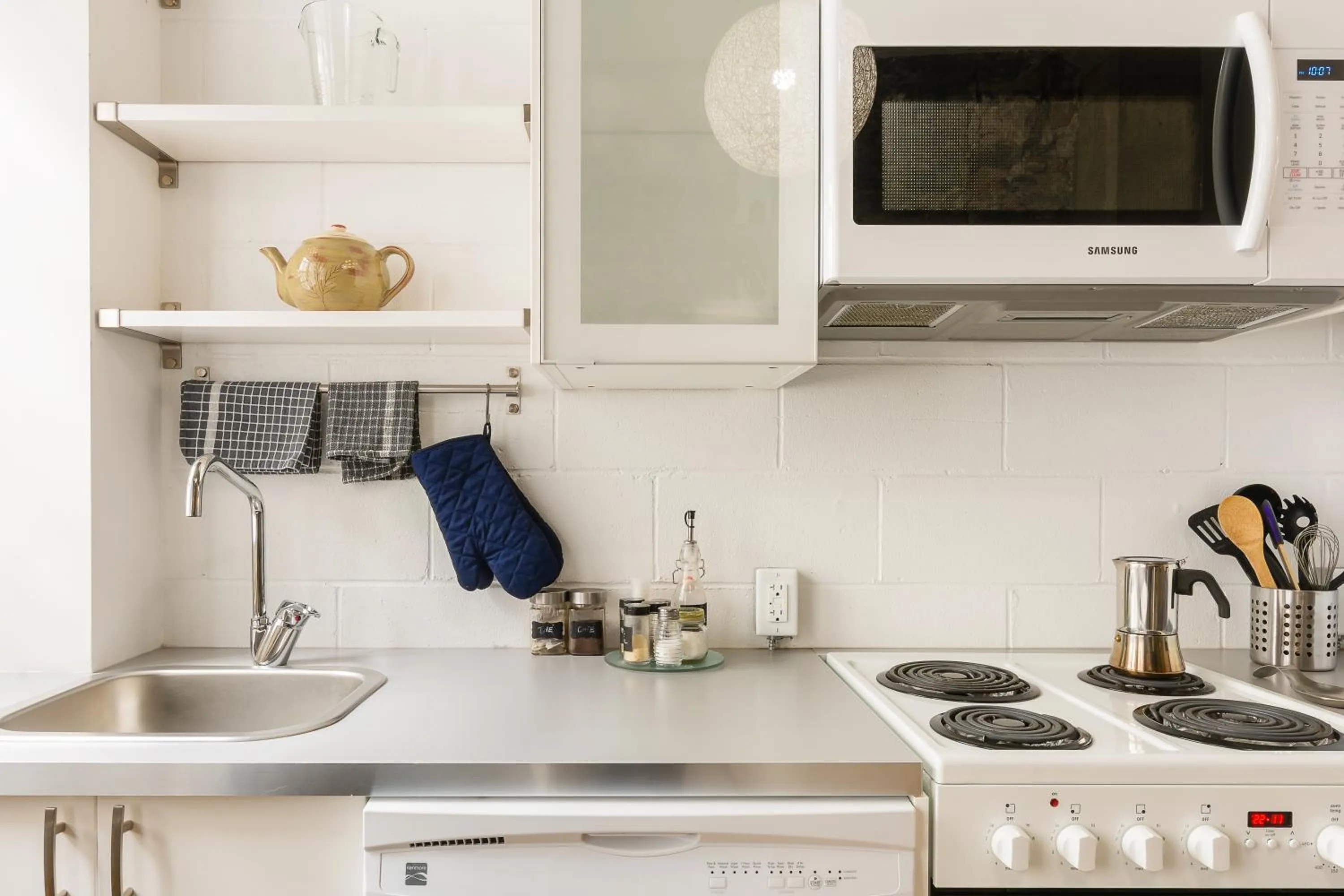Kitchen or kitchenette in Les Lofts de Buade - Par Les Lofts Vieux-Québec