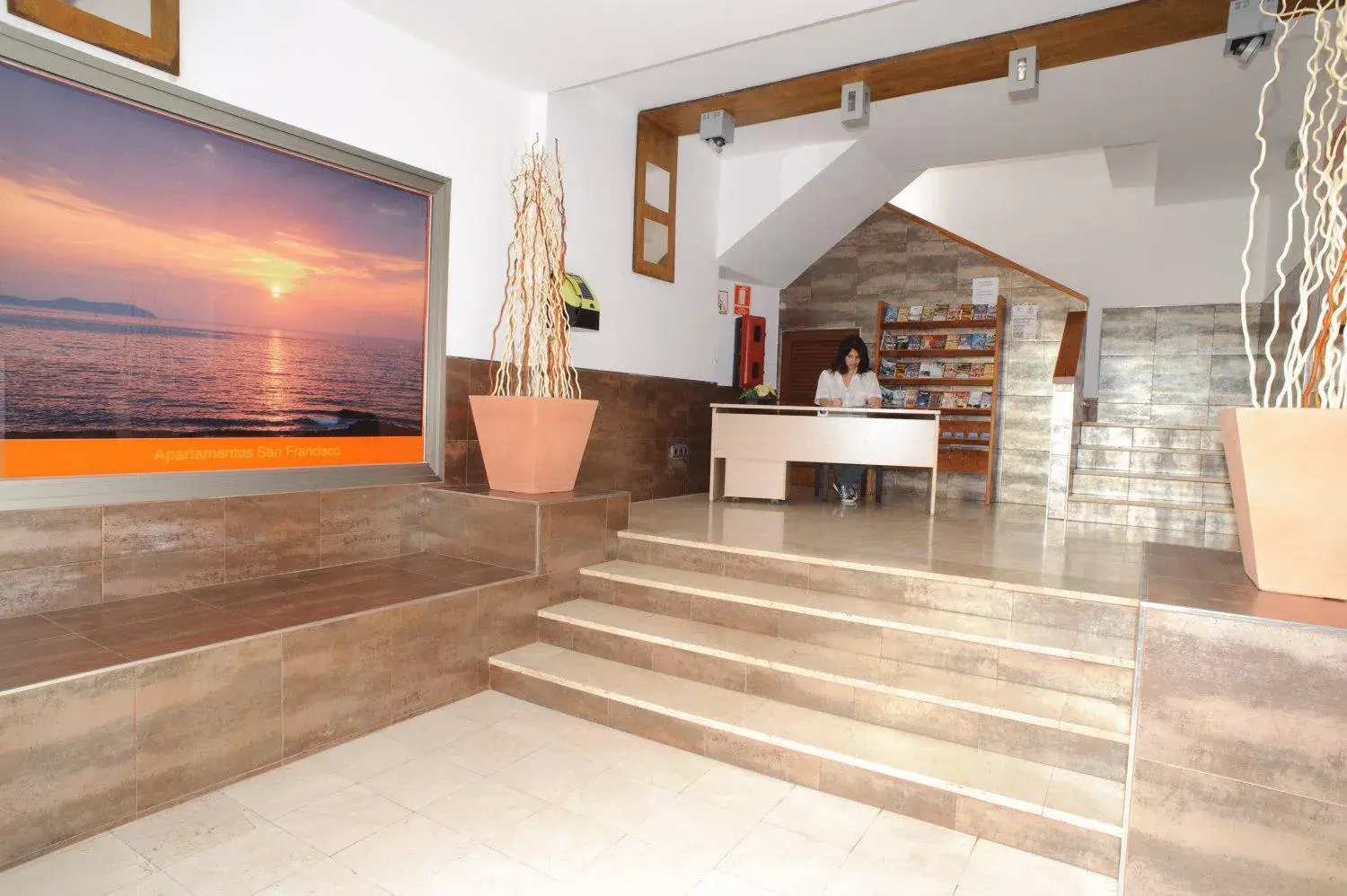 Lobby or reception in Apartamentos San Francisco Lobby or reception in Apartamentos San Francisco