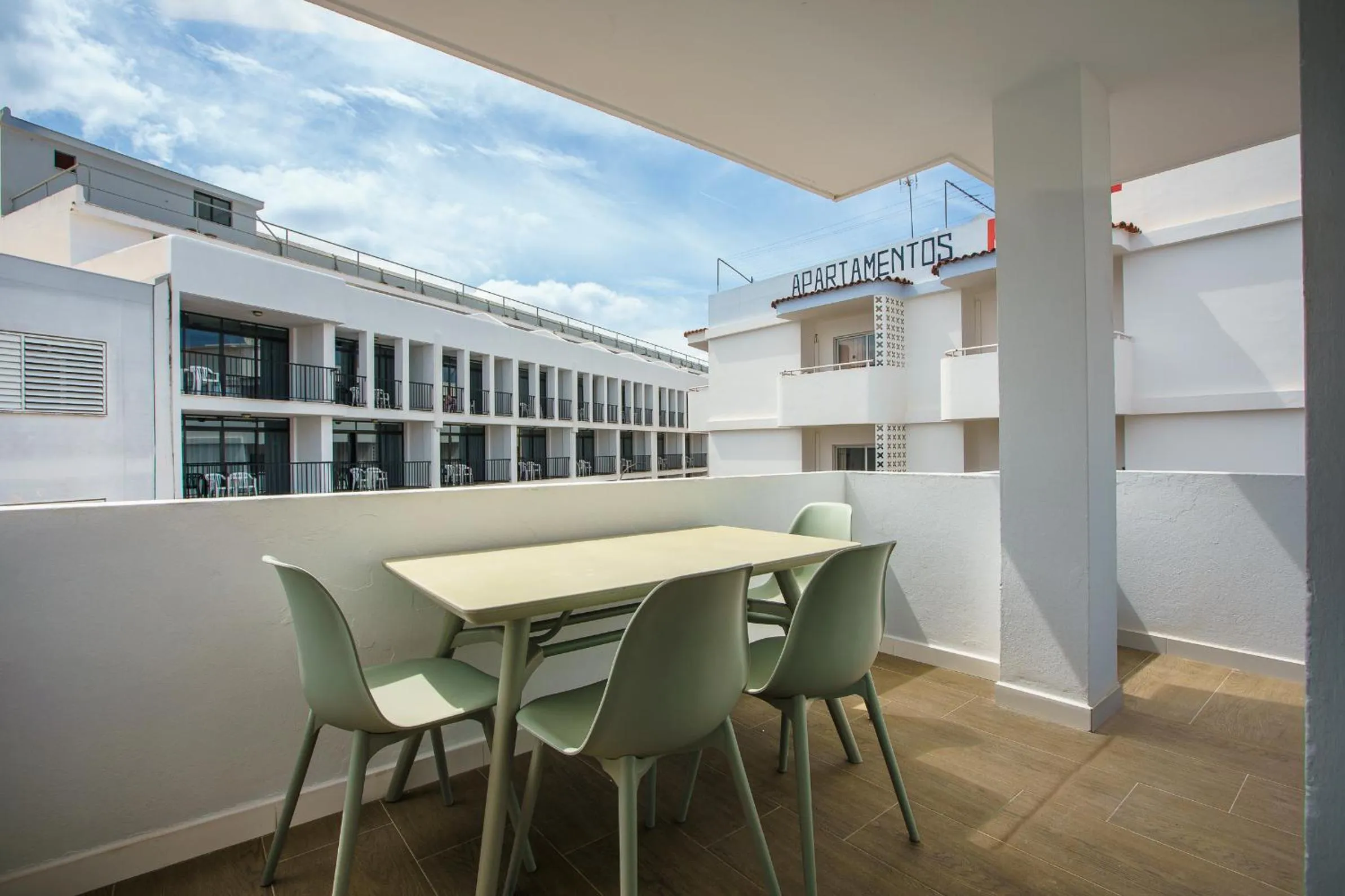 Balcony/Terrace in Apartamentos San Francisco