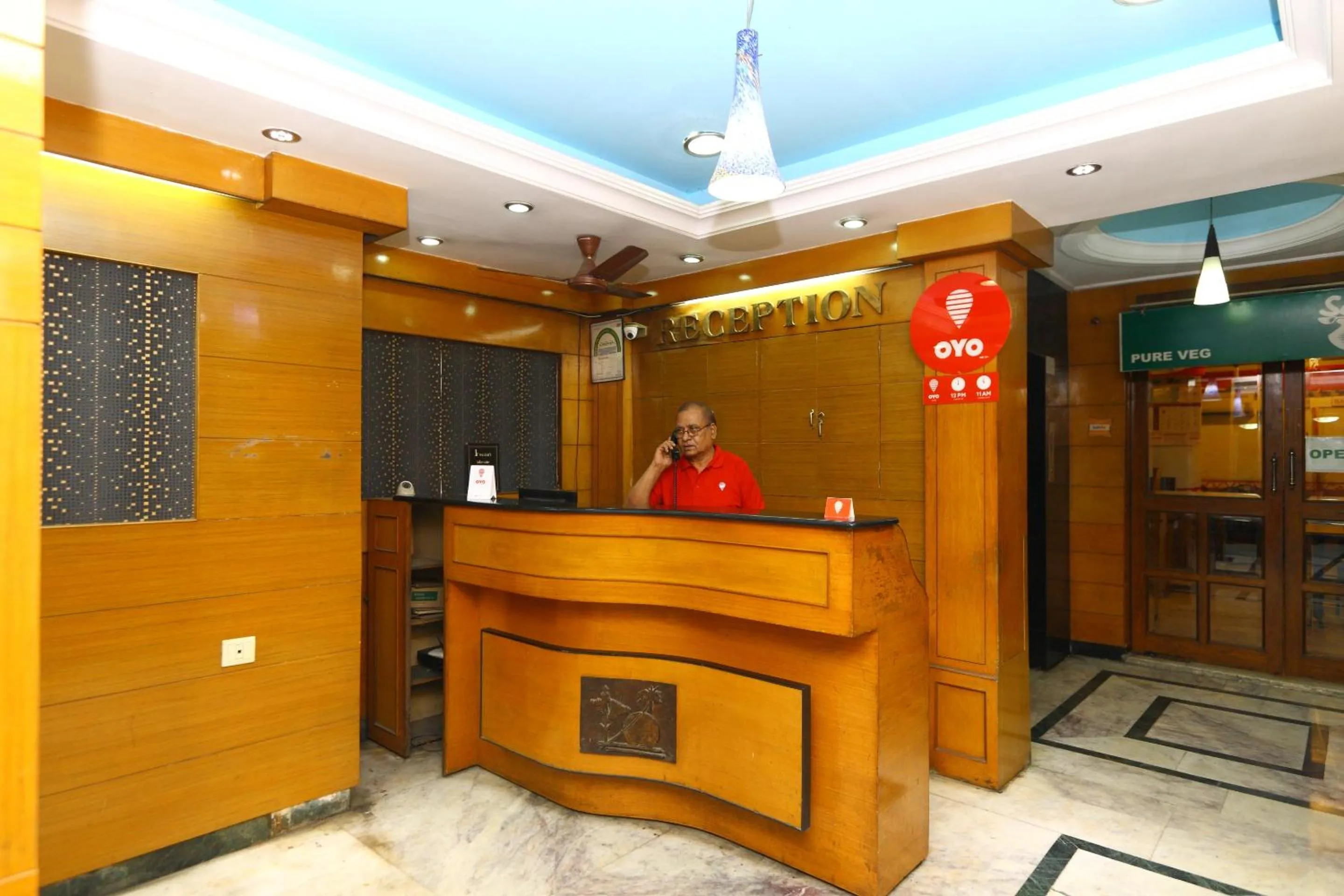 Lobby or reception in The Park View Inn