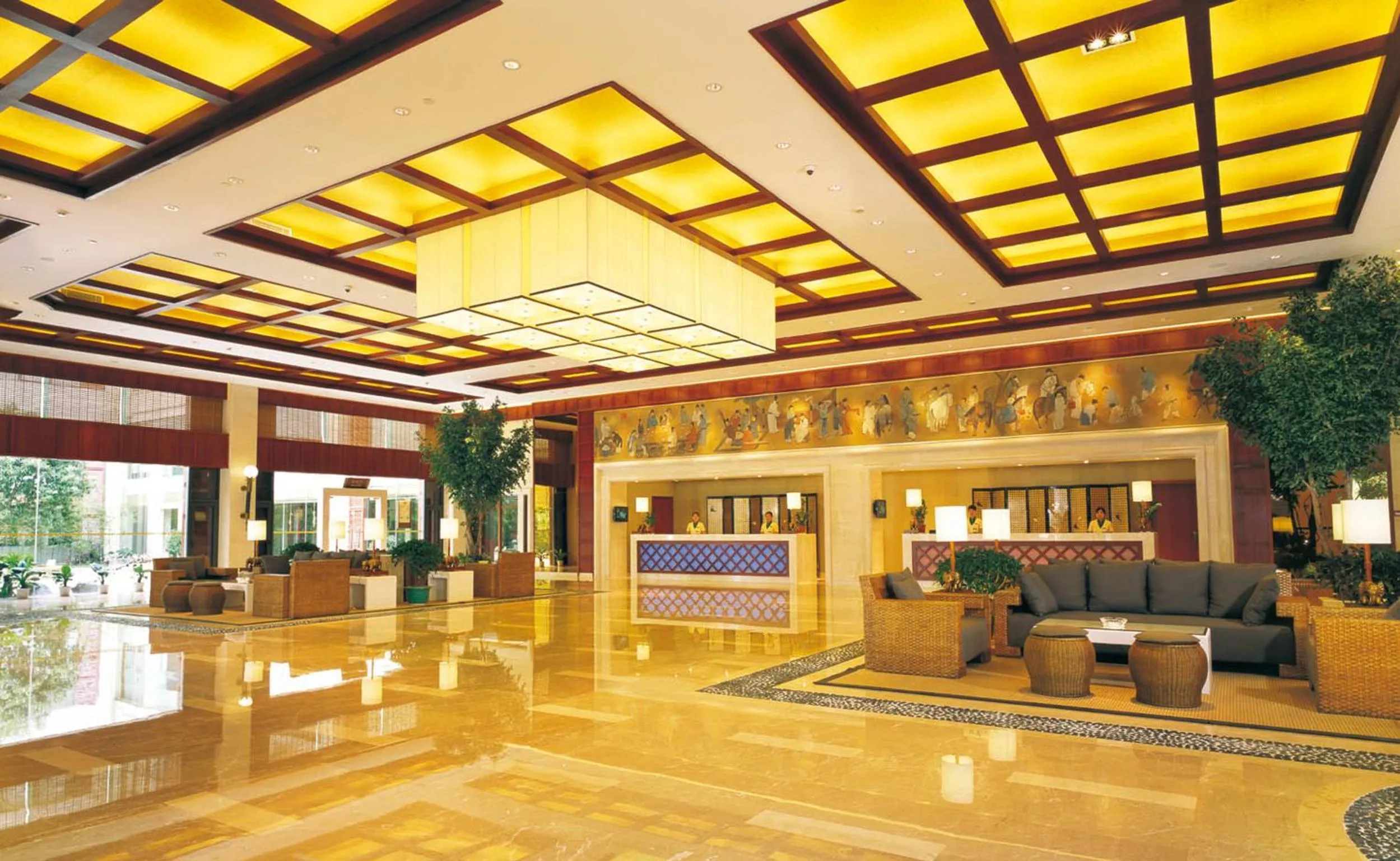 Facade/entrance in C&D Resort,Wuyi Mountain