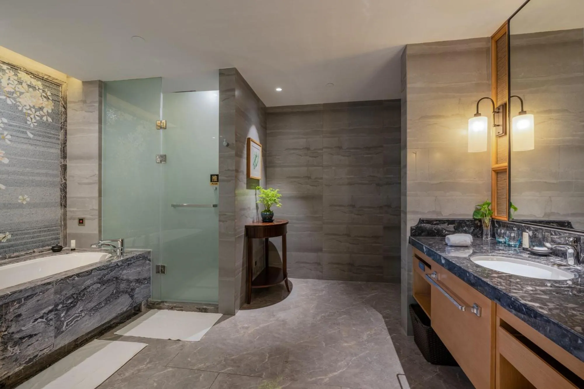 Bathroom in C&D Resort,Wuyi Mountain