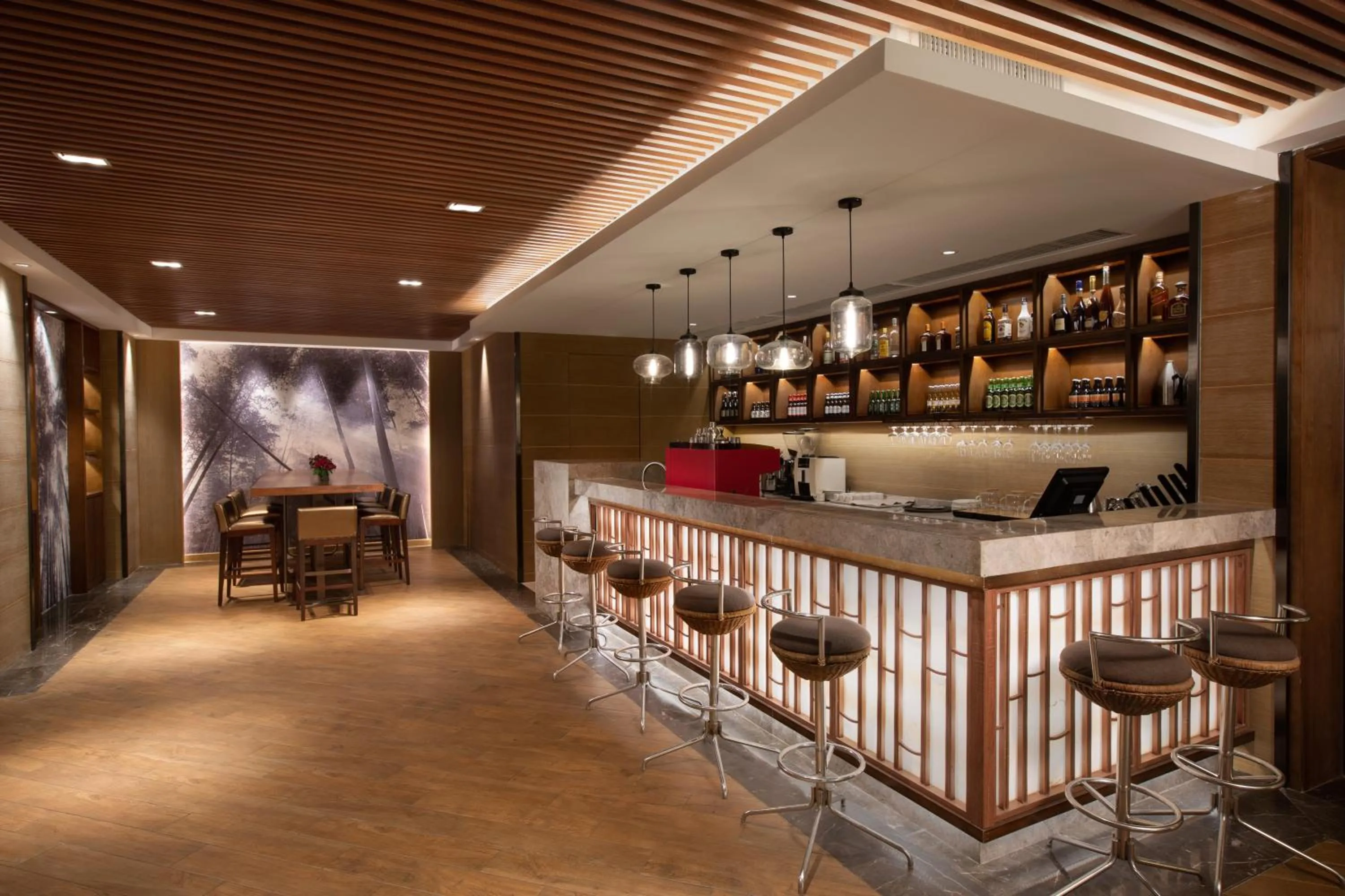 Lounge or bar in C&D Resort,Wuyi Mountain