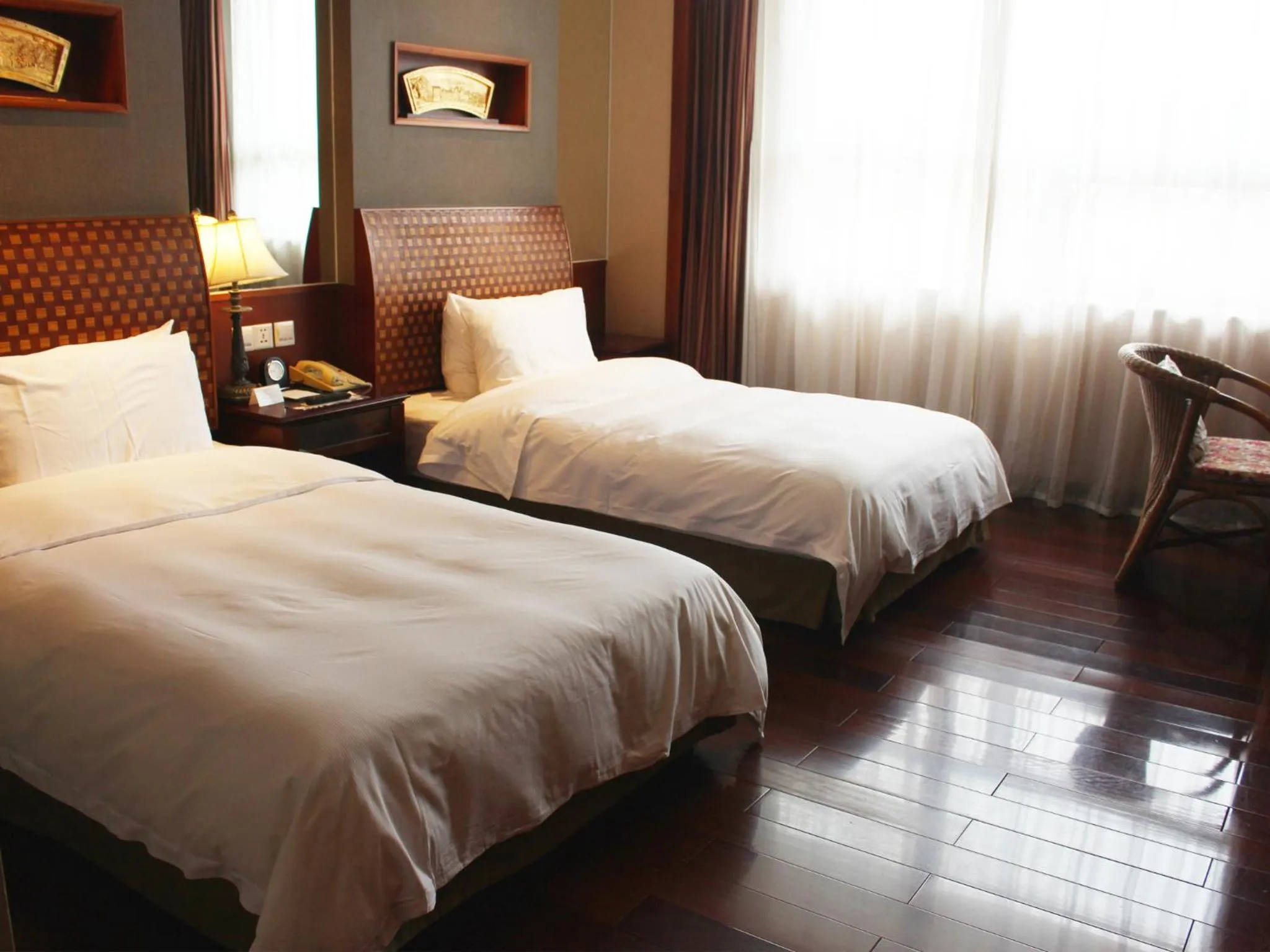 Bedroom, Bed in C&D Resort,Wuyi Mountain