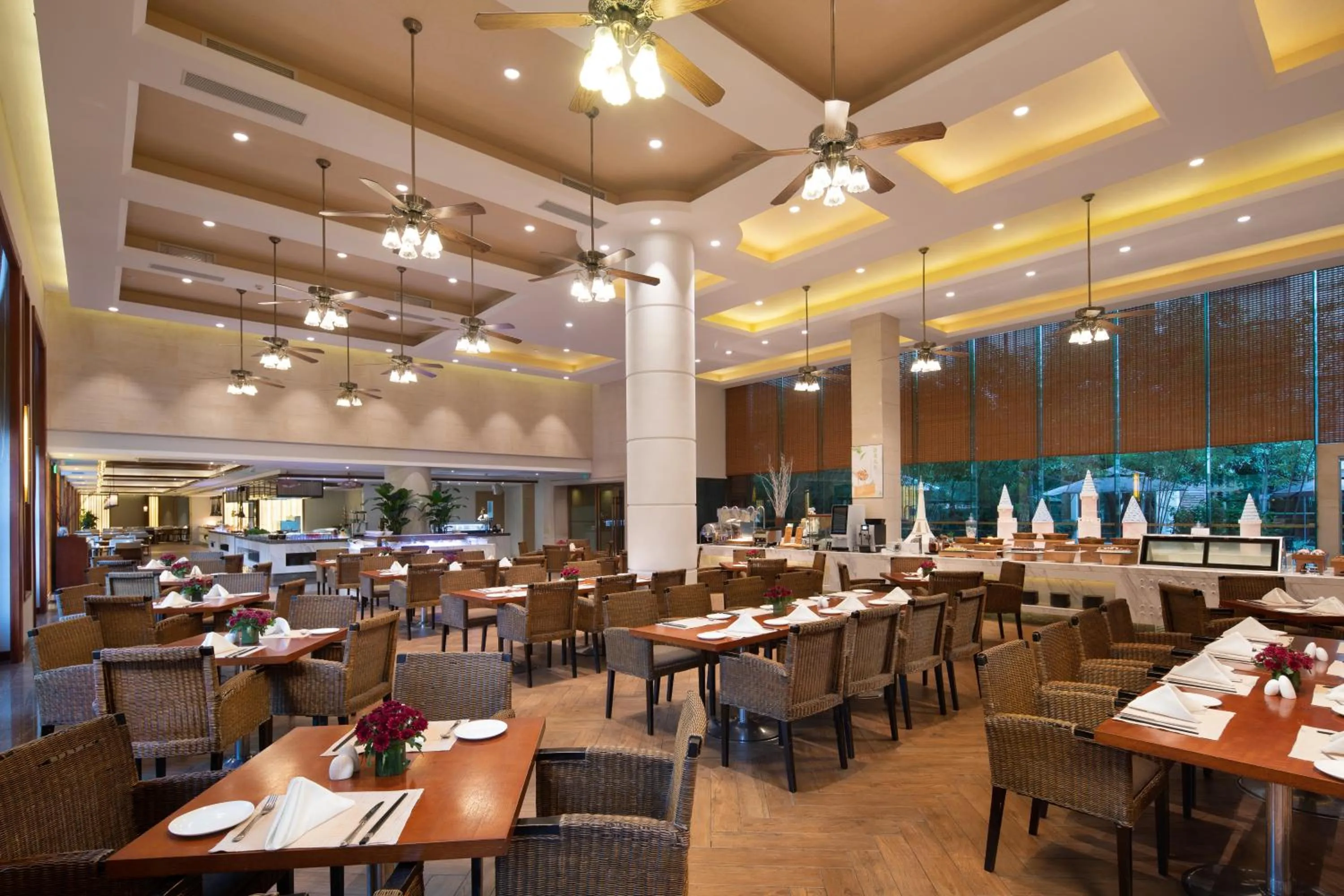 Breakfast in C&D Resort,Wuyi Mountain