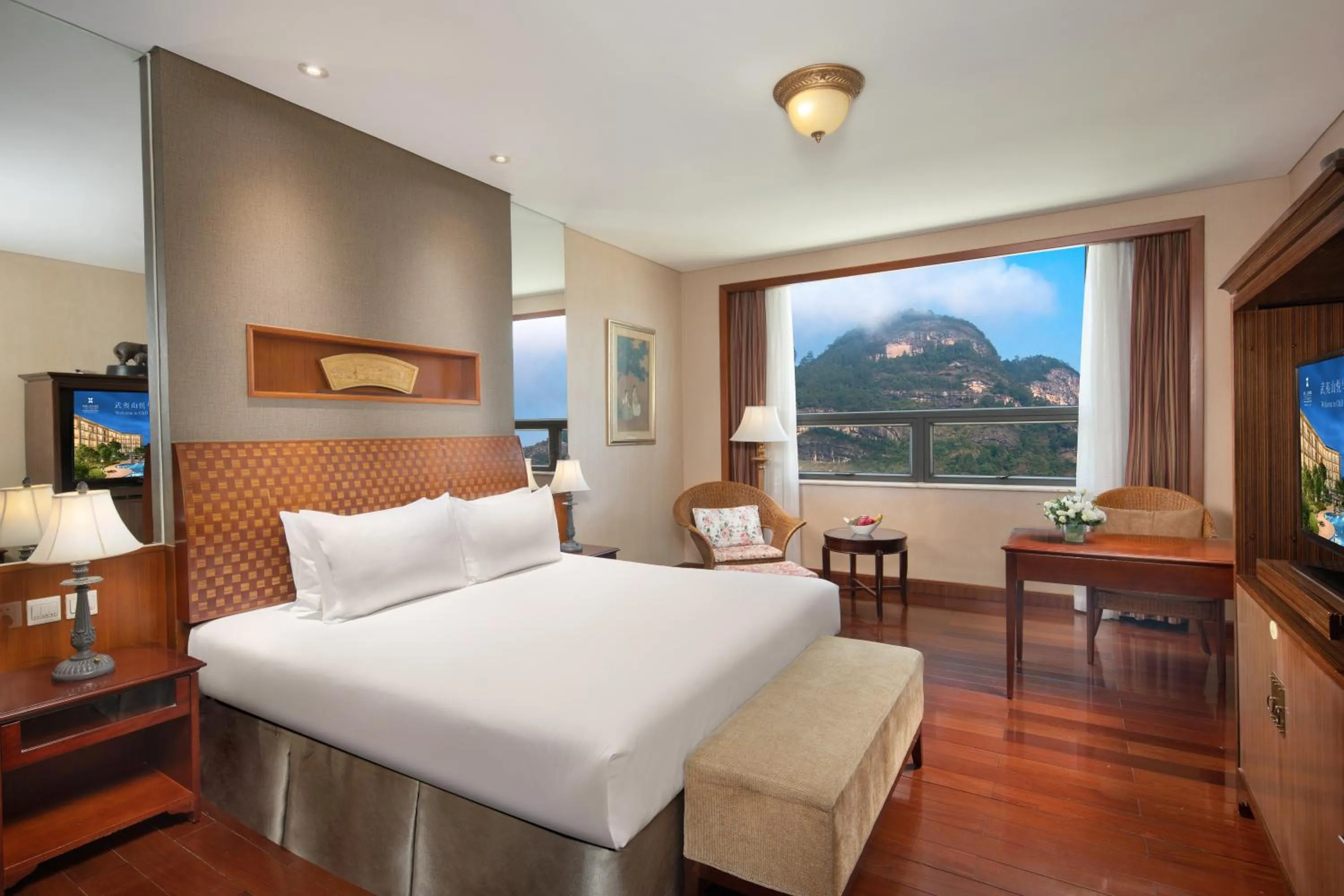 Bedroom, Bed in C&D Resort,Wuyi Mountain
