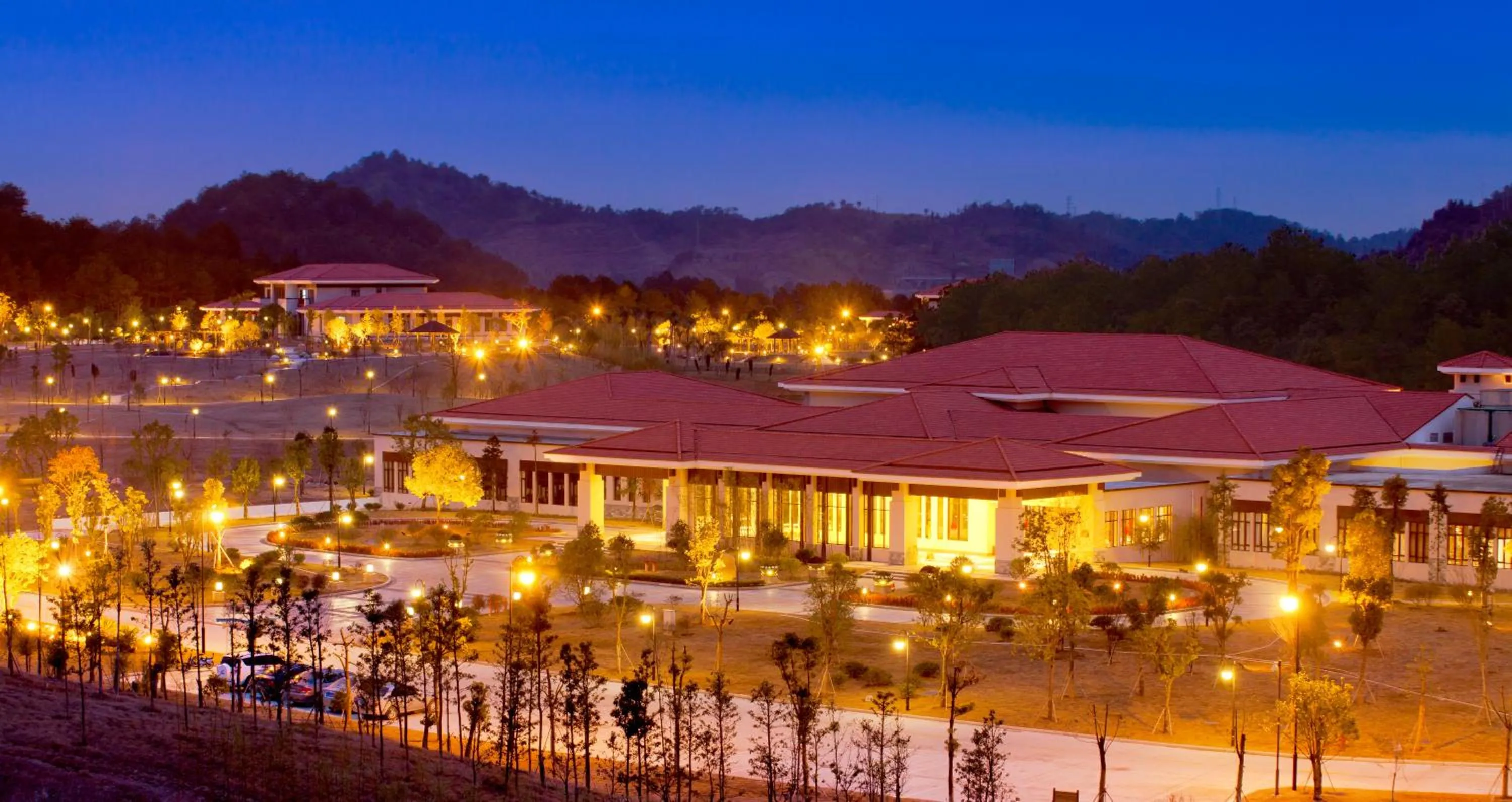 Bird's eye view in Dahongpao Resort
