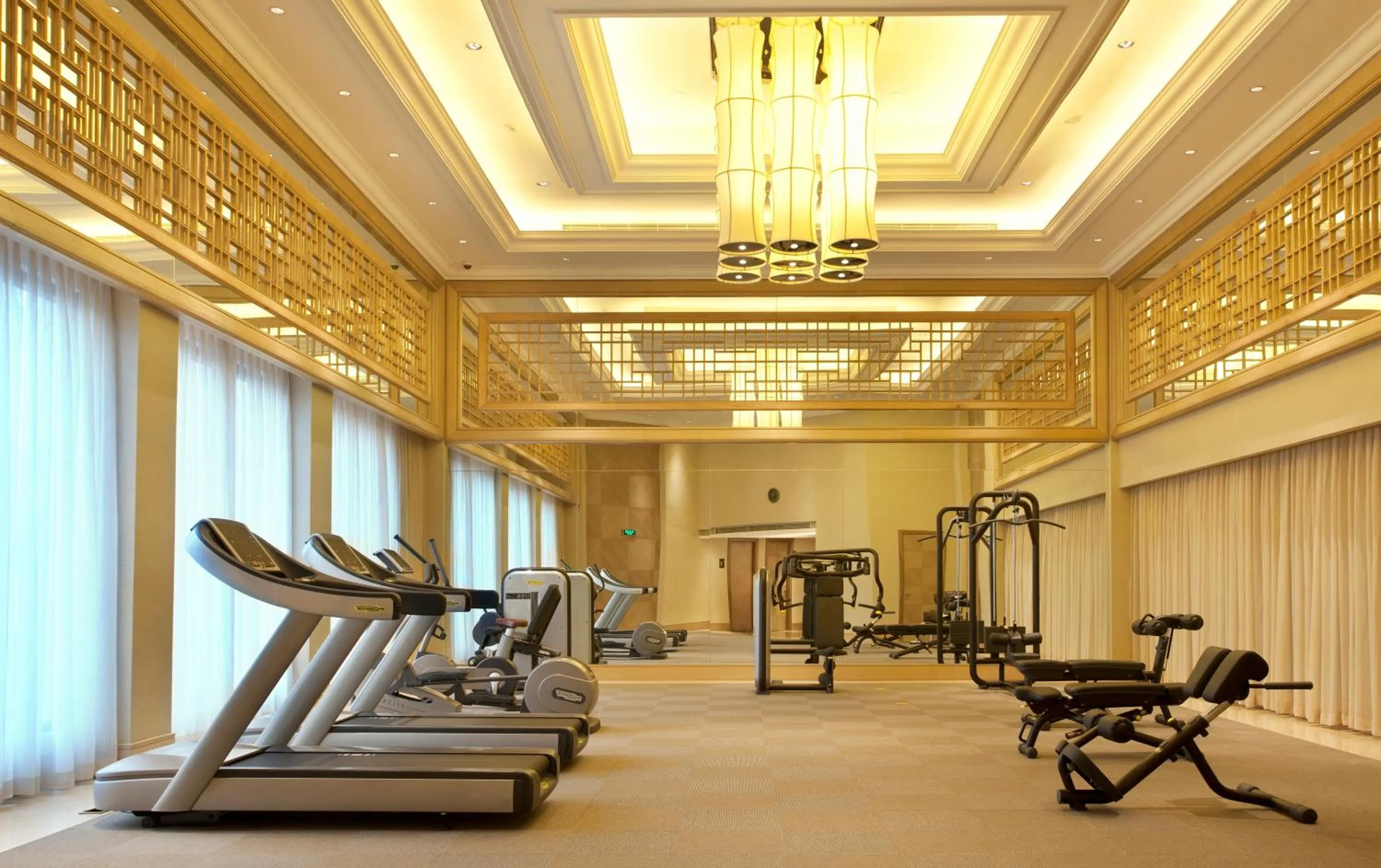 Fitness centre/facilities in Dahongpao Resort