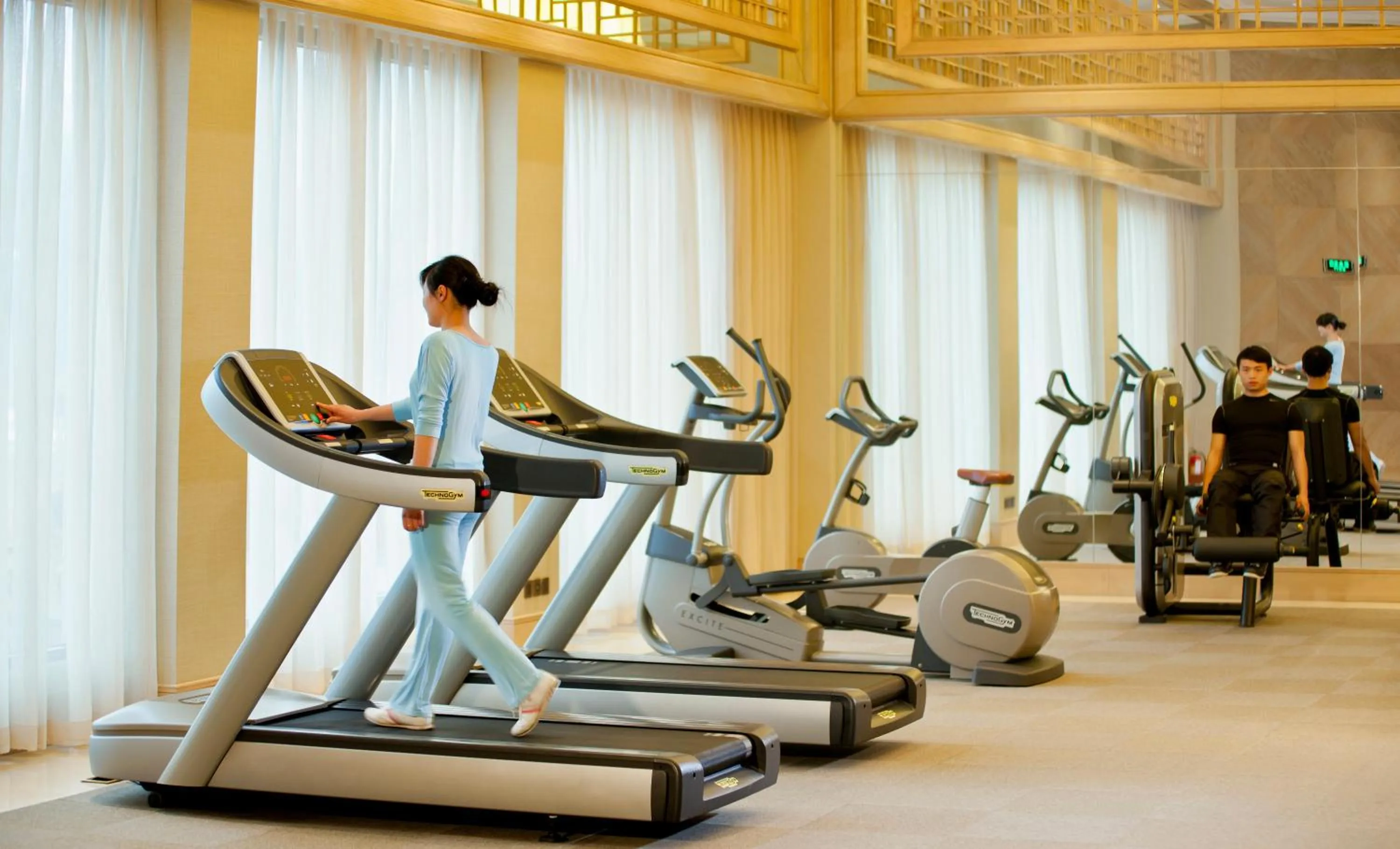 Fitness centre/facilities in Dahongpao Resort
