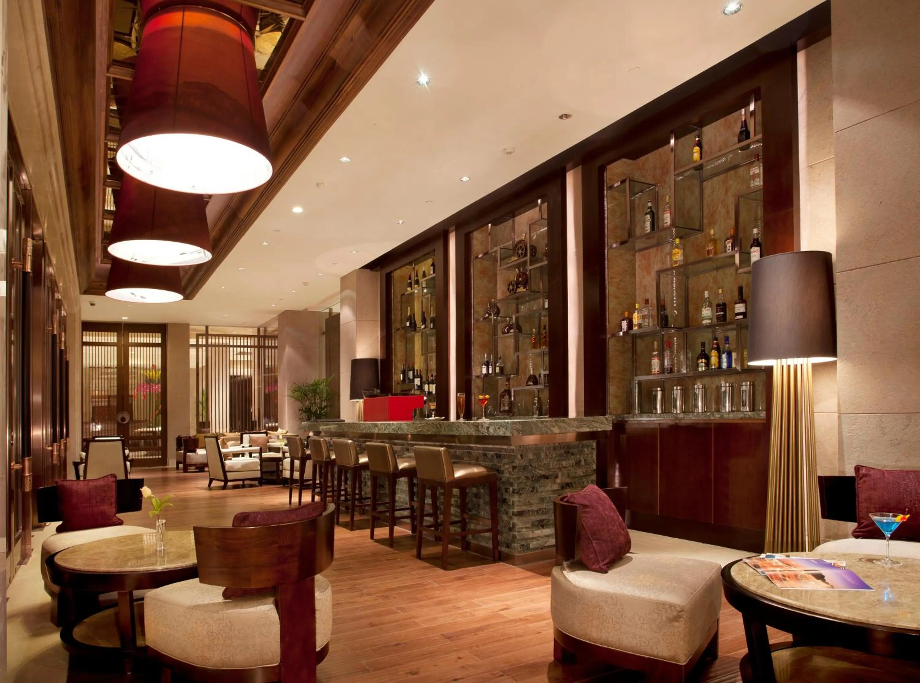 Lounge or bar in Dahongpao Resort