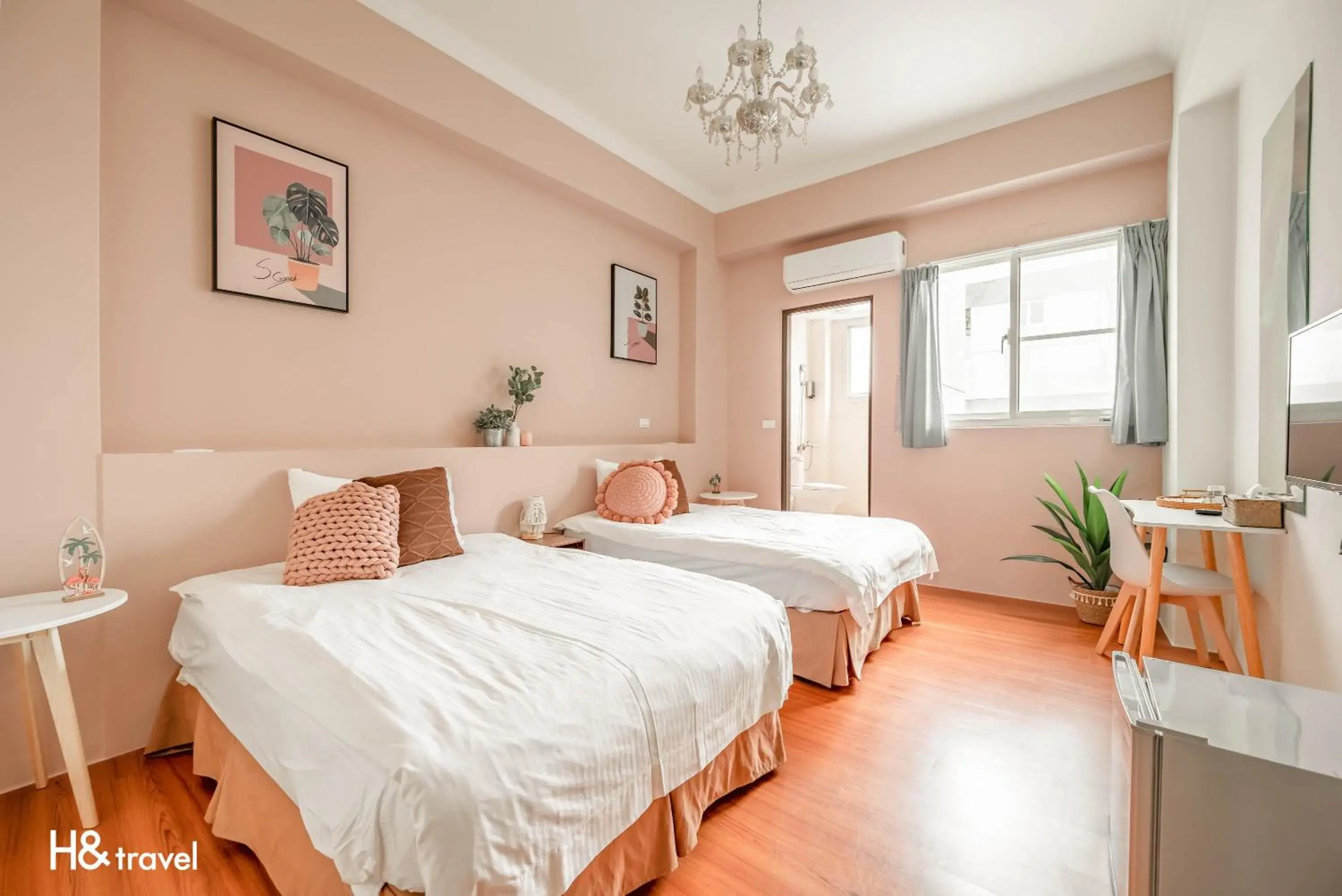 Standard Twin Room in Taitung Puyuma Style Inn Standard Twin Room in Taitung Puyuma Style Inn