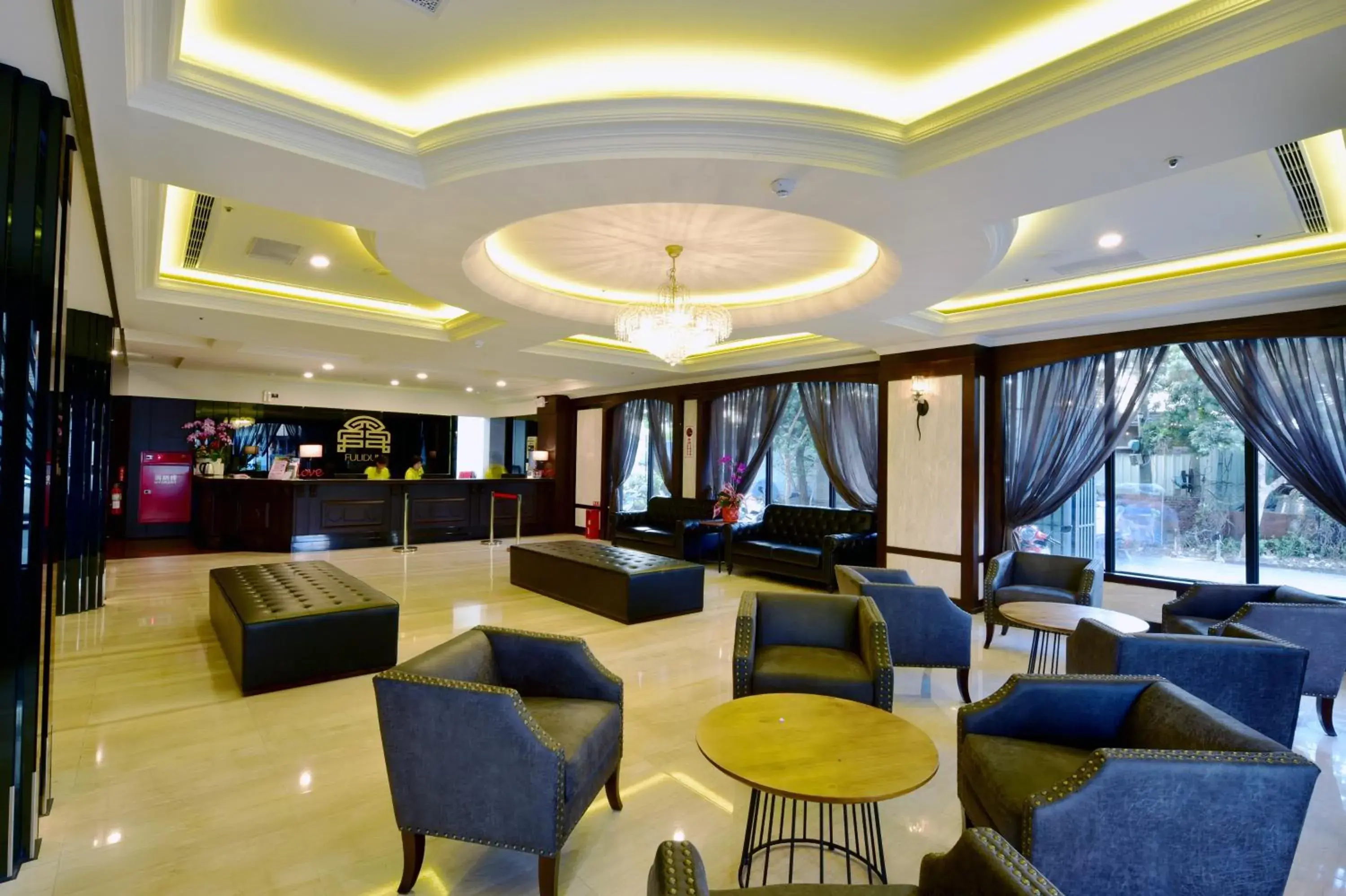 Lobby or reception in Fulidun Hotel Kenting Lobby or reception in Fulidun Hotel Kenting