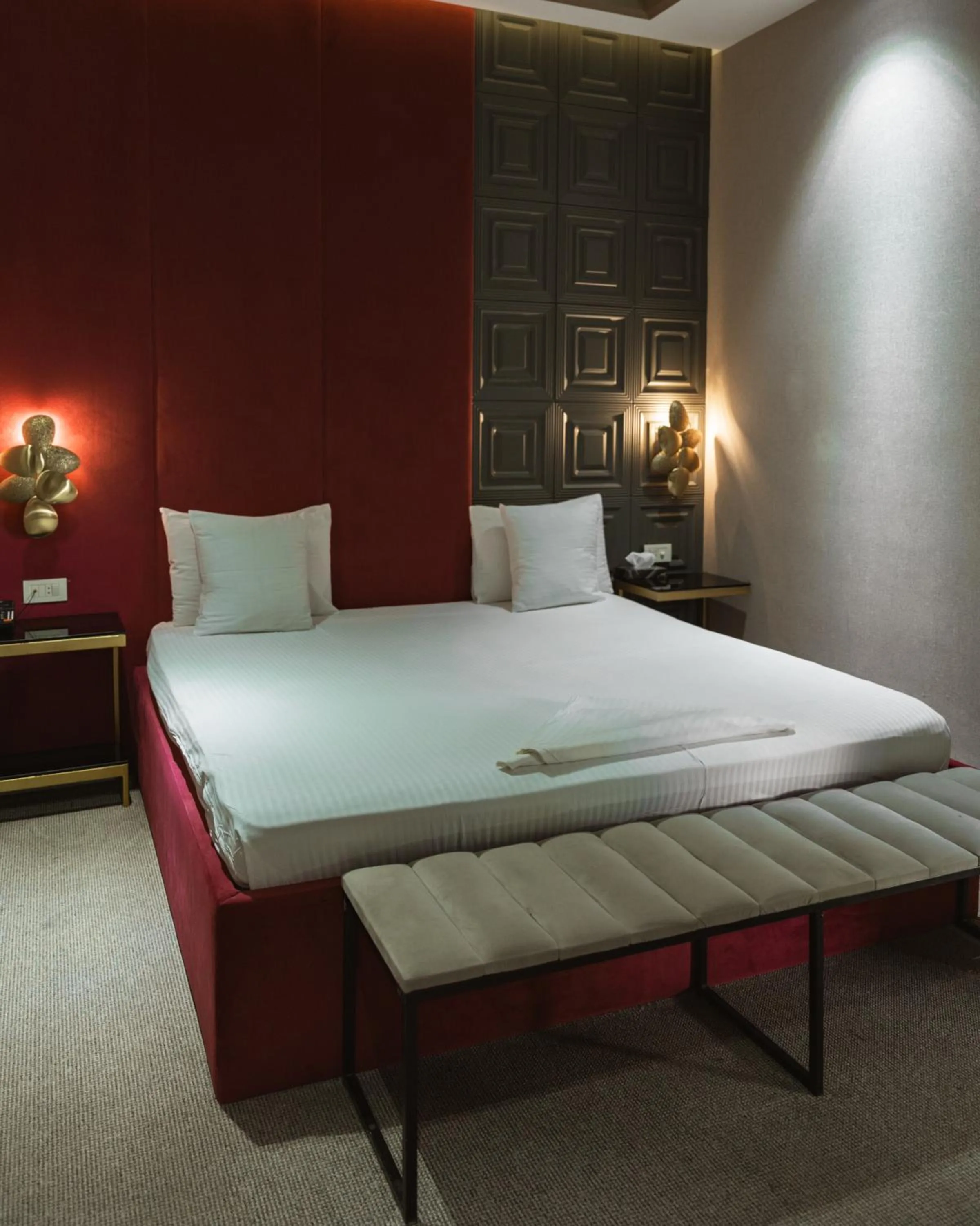 Bed in Armada Villa Hotel