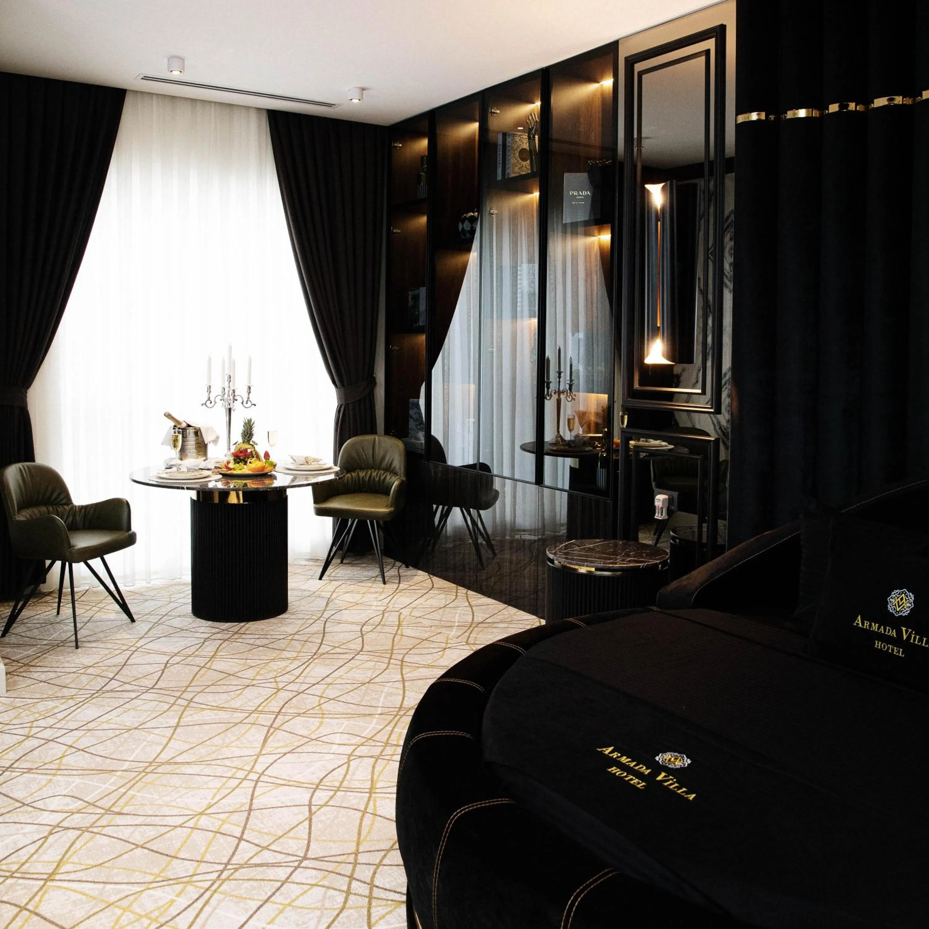 Living room in Armada Villa Hotel