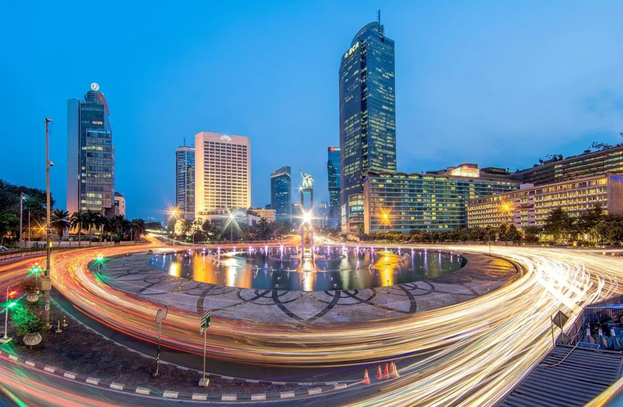 City view in Verse Luxe Hotel Wahid Hasyim